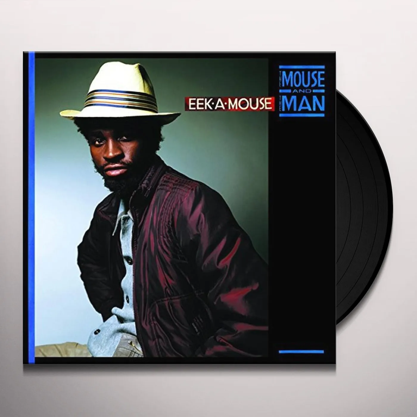 Eek-A-Mouse MOUSE & THE MAN Vinyl Record - UK Release