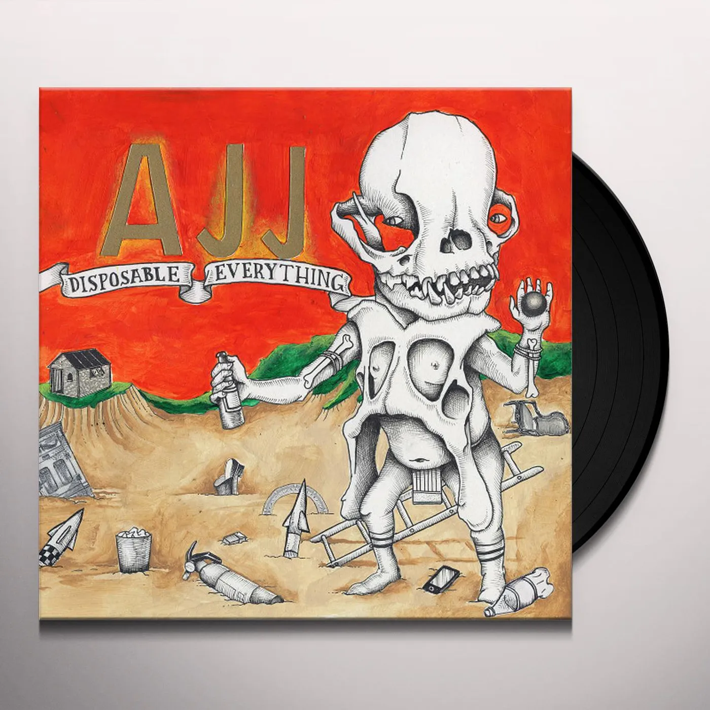 AJJ DISPOSABLE EVERYTHING Vinyl Record