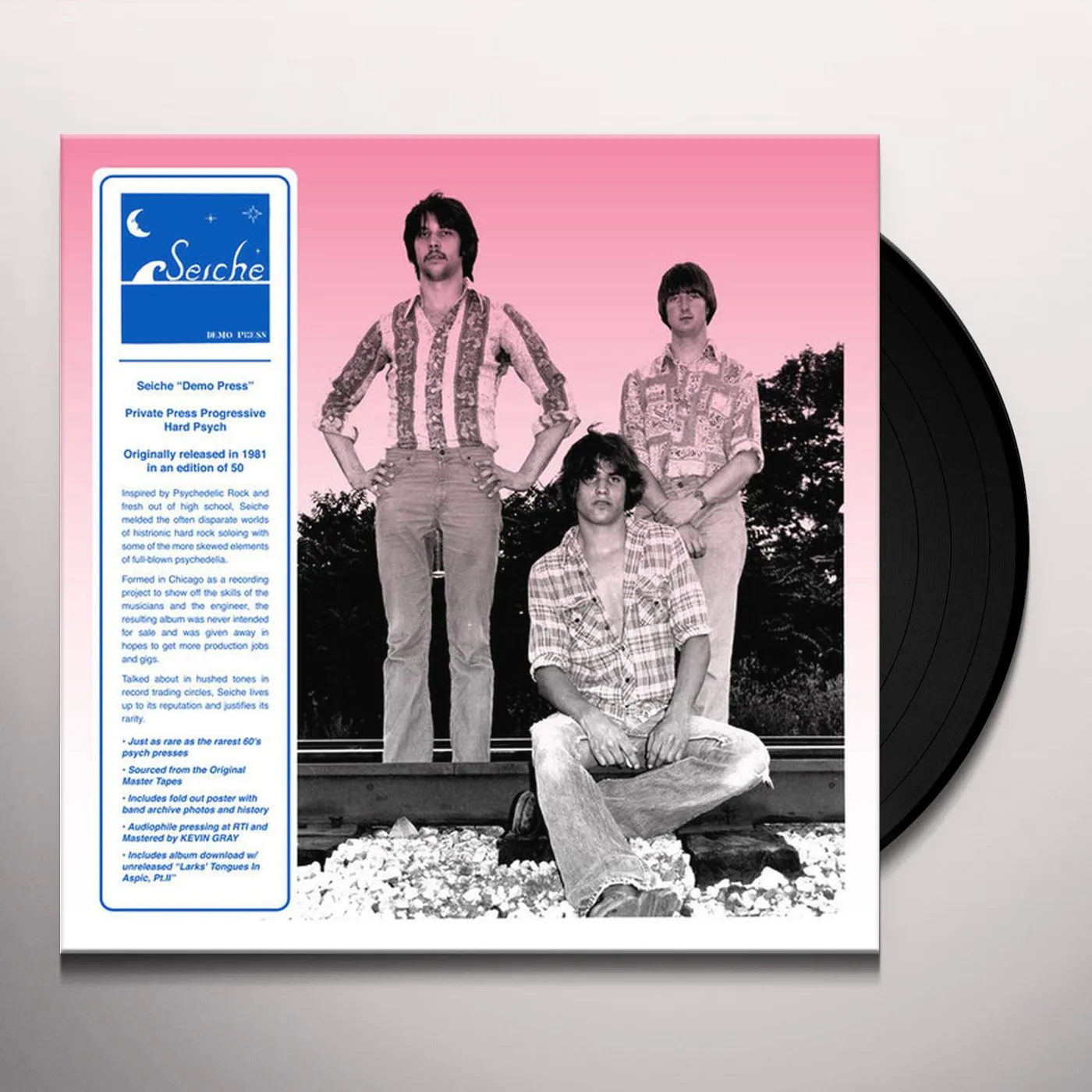 Seiche Demo Press Vinyl Record