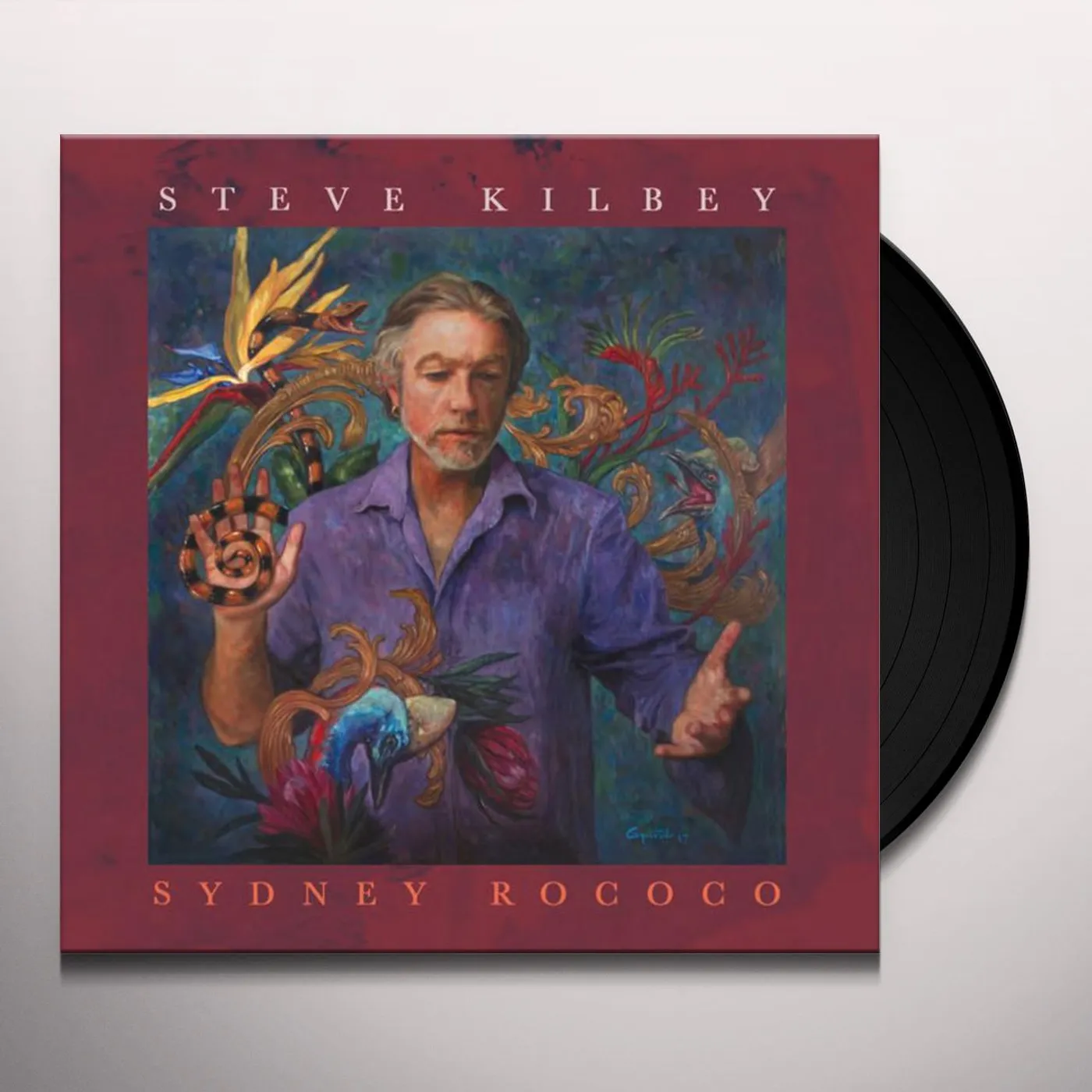 Steve Kilbey SYDNEY ROCOCO (BLACK VINYL) Vinyl Record