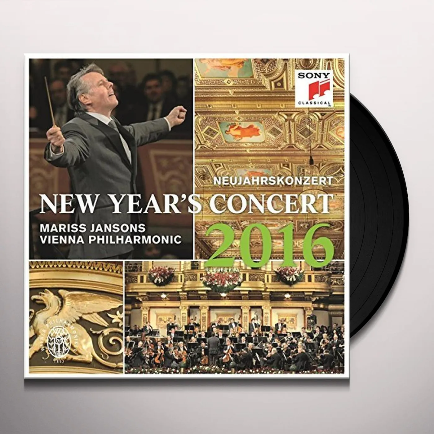 Wiener Philharmoniker NEW YEAR'S CONCERT 2016 Vinyl Record