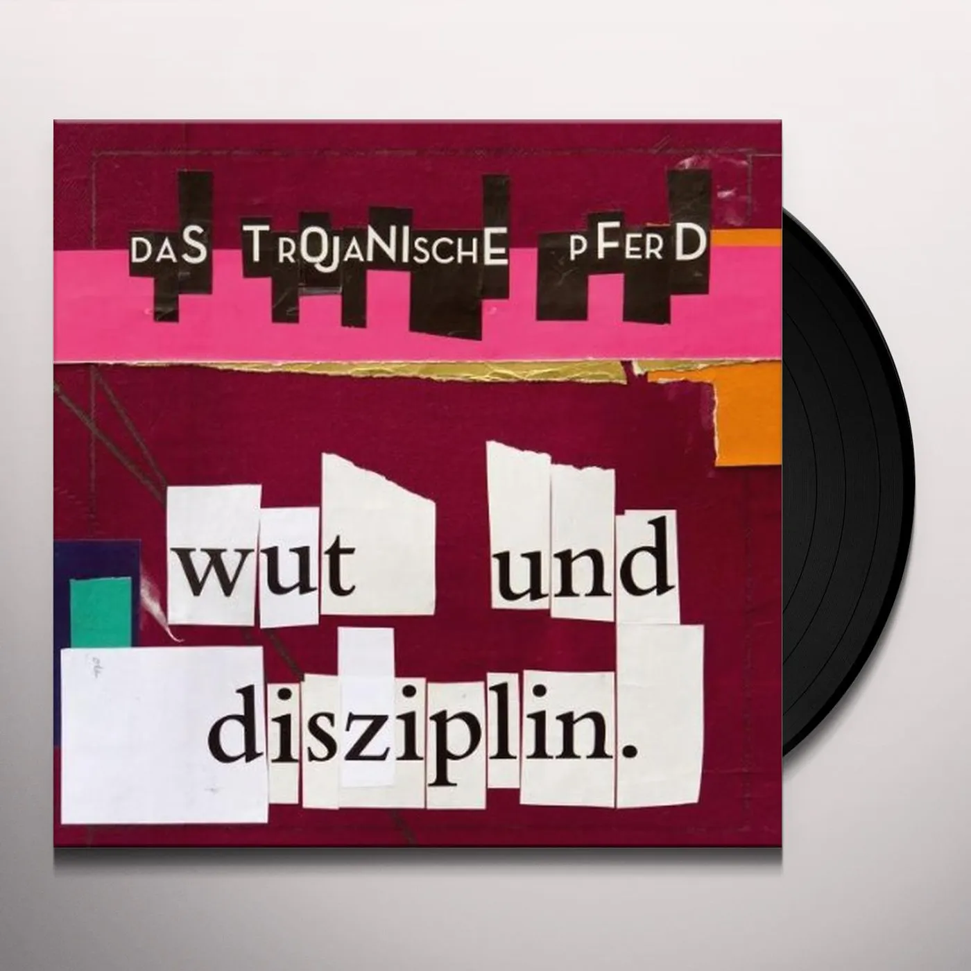 Trojanische Pferd Wut und Disziplin Vinyl Record