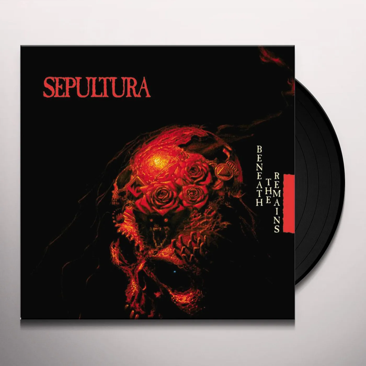Sepultura Beneath The Remains (Dtc Ex) Vinyl Record