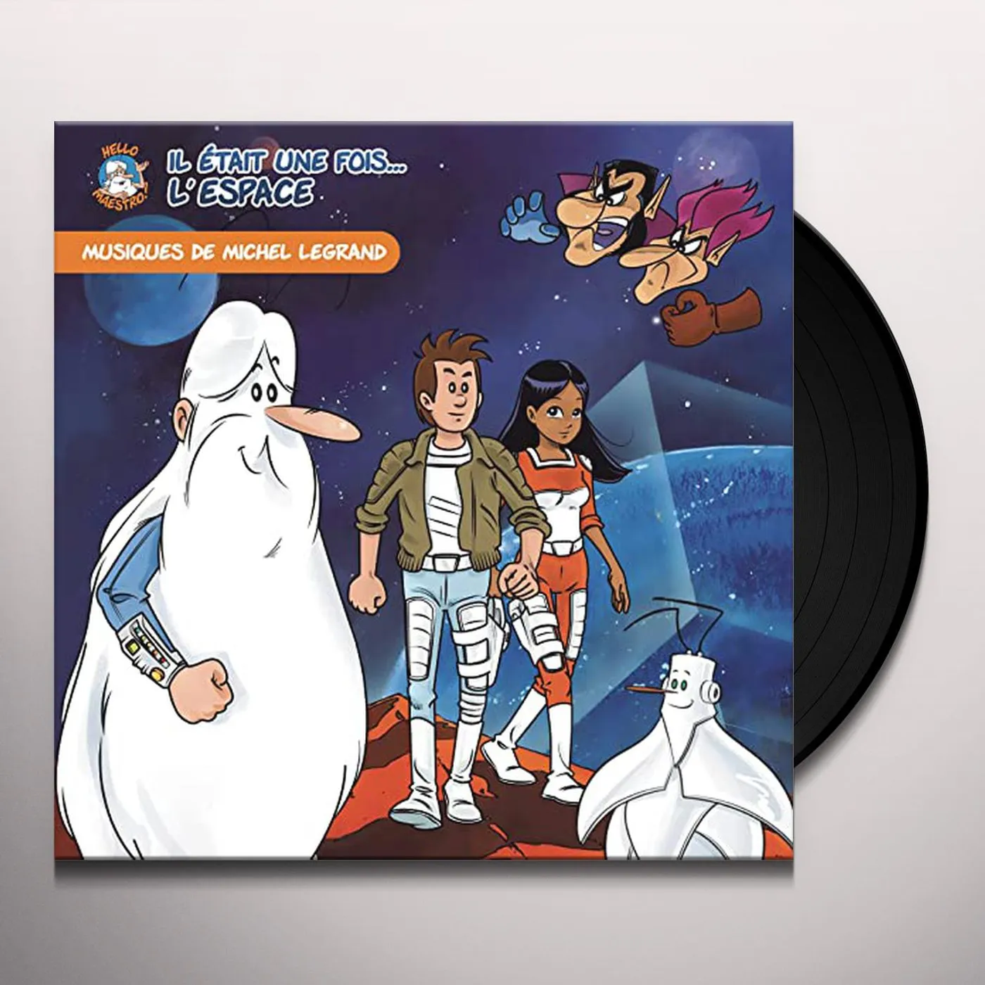 Michel Legrand LES MUSIQUES DE IL ETAIT UNE FOIS L'ESP Vinyl Record