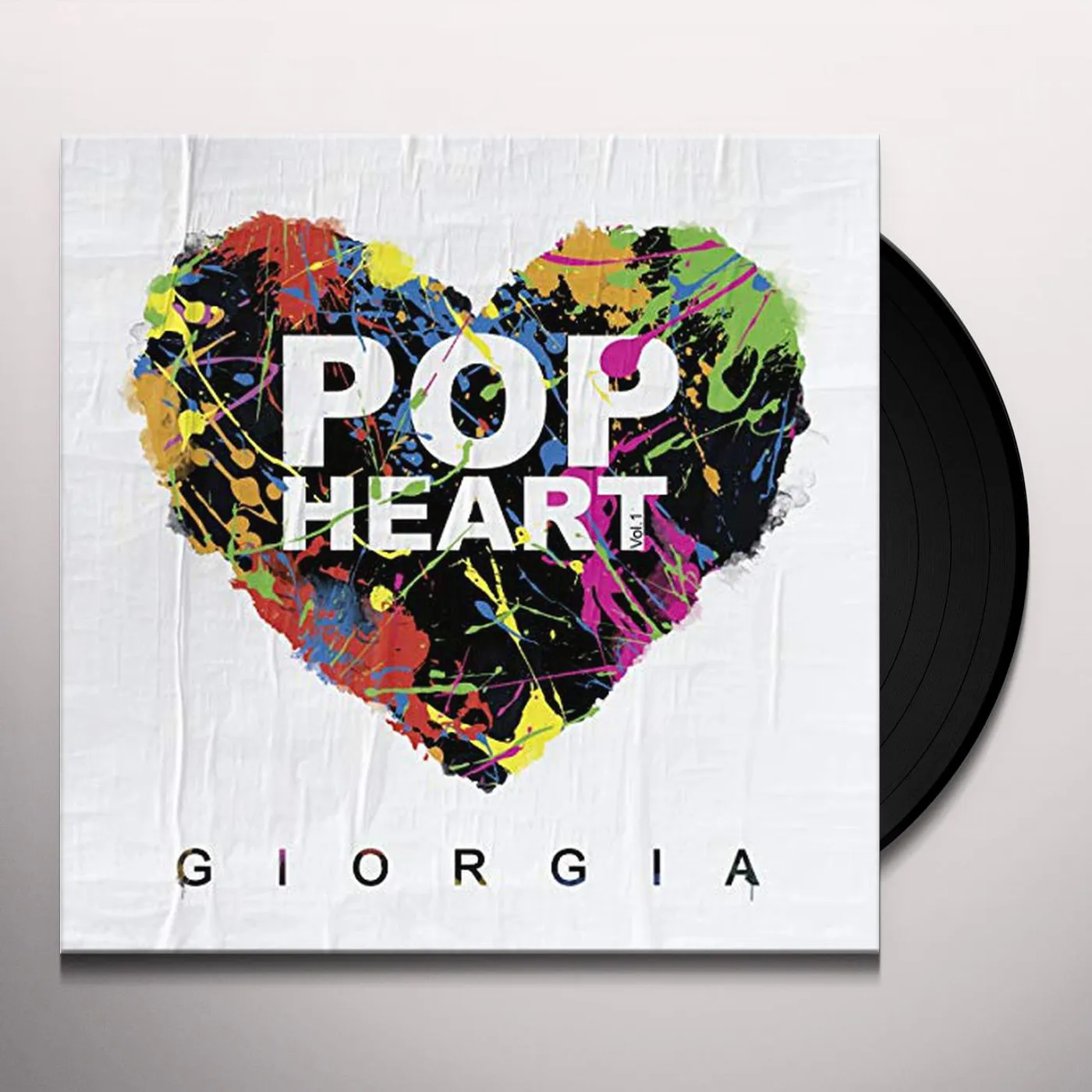 Giorgia Pop Heart Vinyl Record