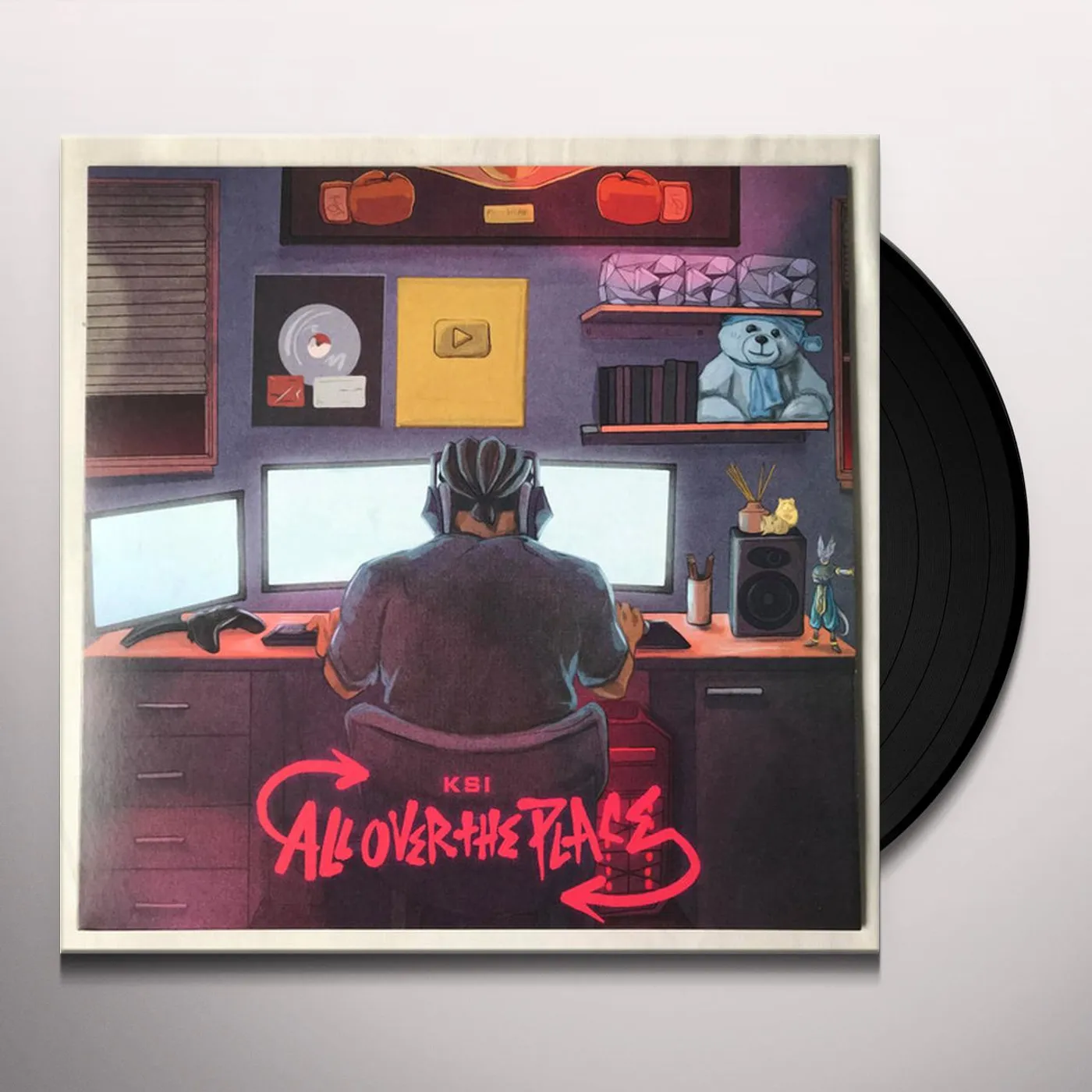 KSI ALL OVER THE PLACE Vinyl Record