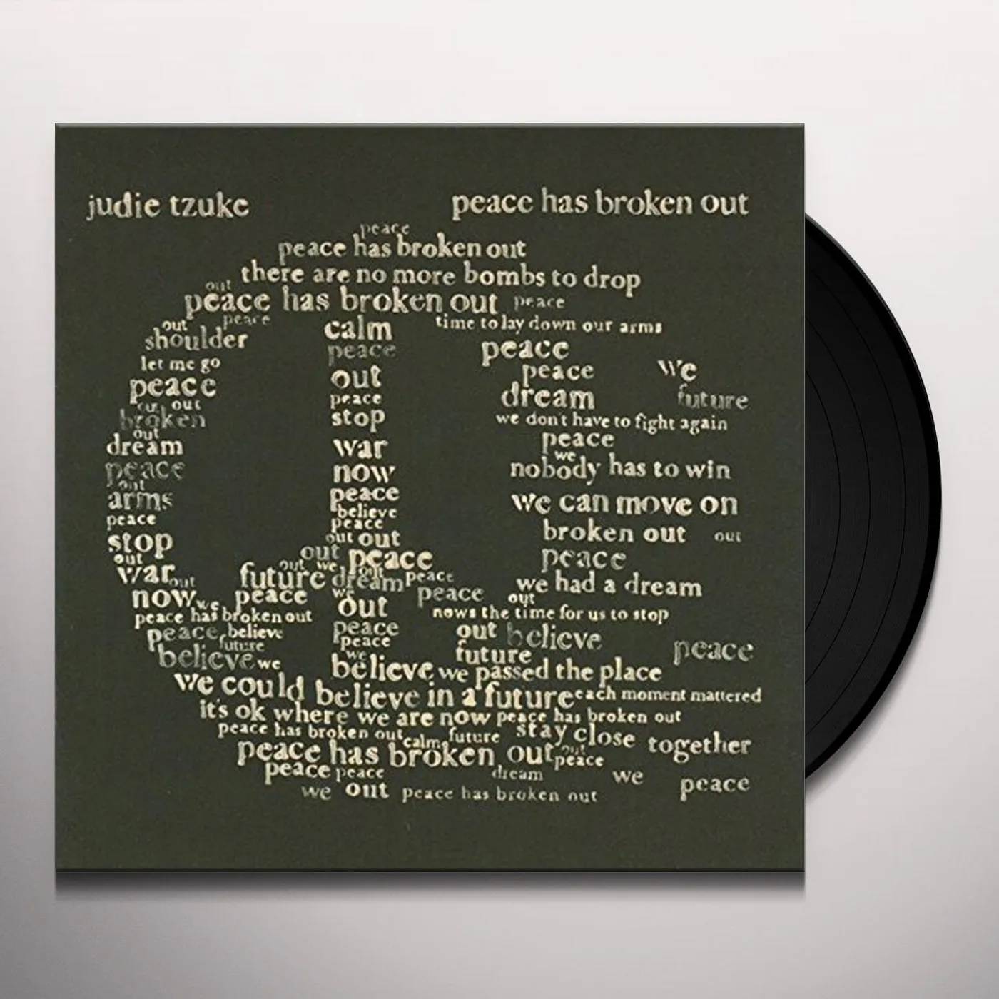 Judie Tzuke PEASE HAS BROKEN OUT Vinyl Record