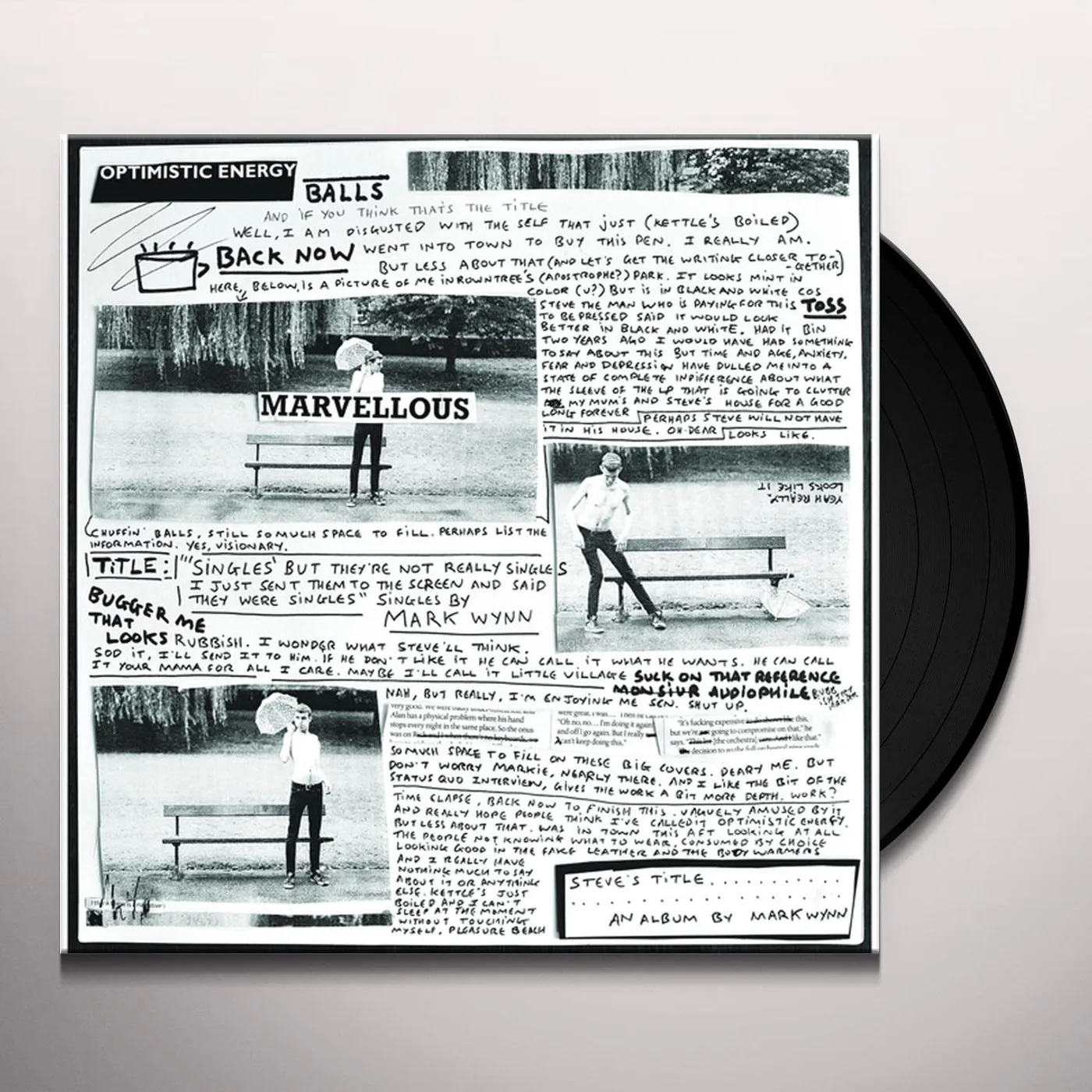 Mark Wynn SINGLES Vinyl Record