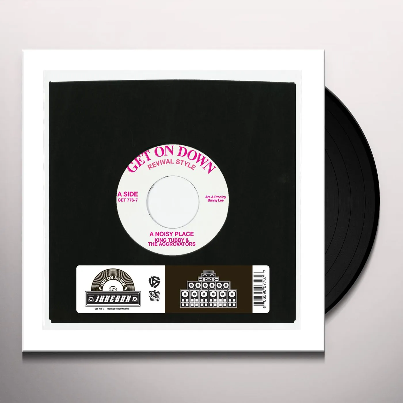 King Tubby & The Aggrovators NOISY PLACE / ROUGHER VERSION Vinyl Record