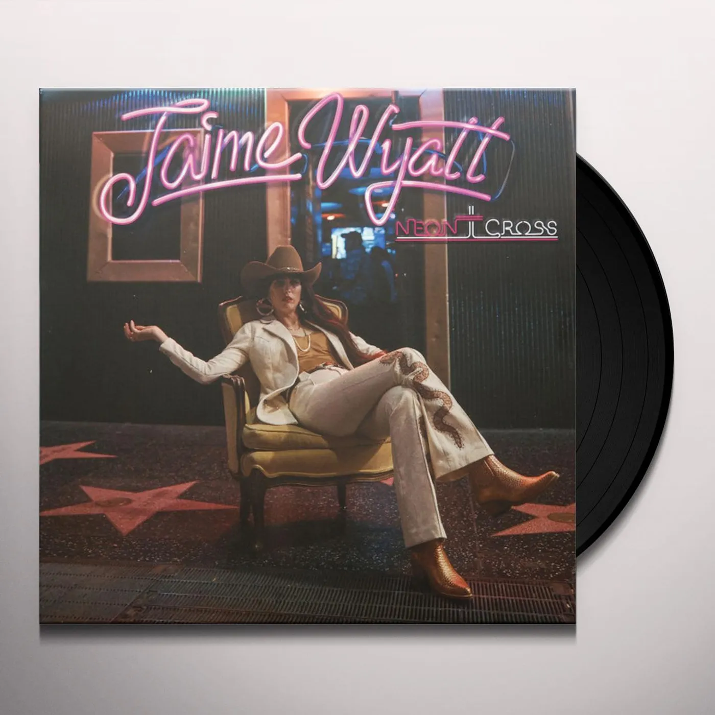 Jaime Wyatt Neon Cross Vinyl Record