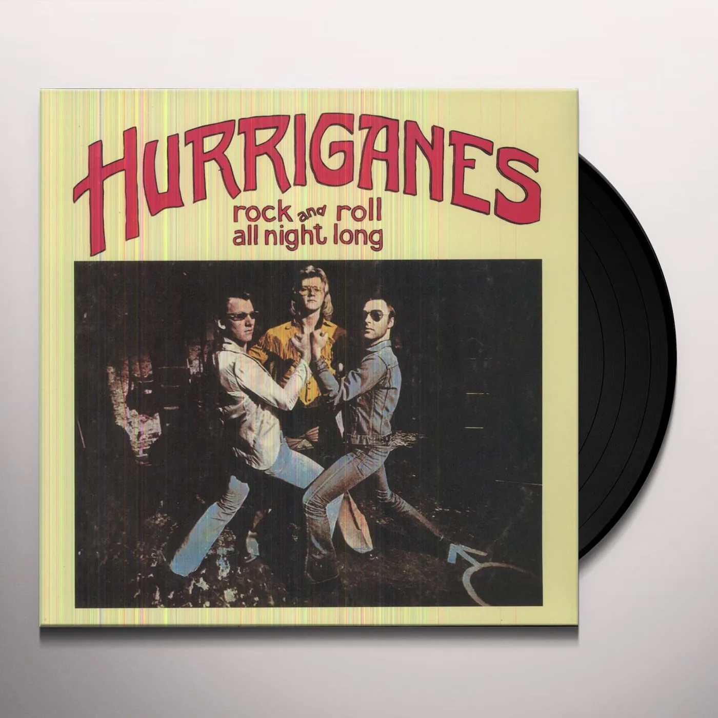Hurriganes ROCK& ROLL ALL NIGHT LONG Vinyl Record - Holland Release