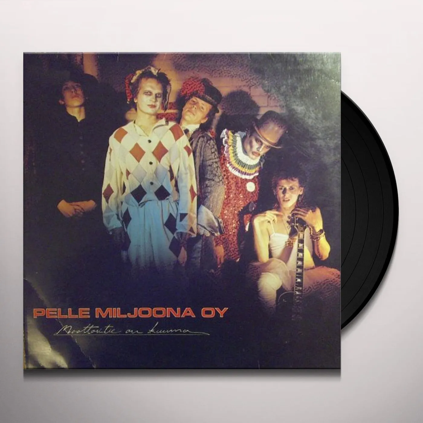 Pelle Miljoona Oy MOOTTORITIE ON KUUMA Vinyl Record - Holland Release