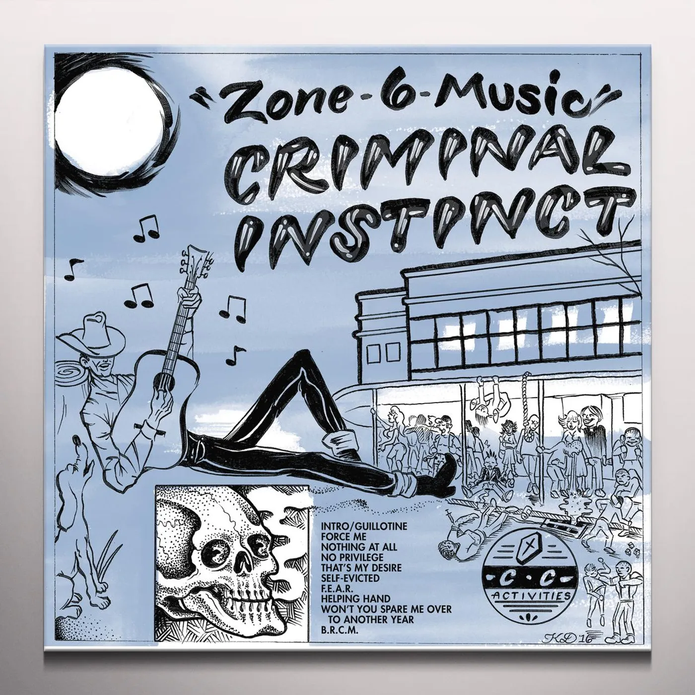 Criminal Instinct Zone 6 Music Vinyl Record