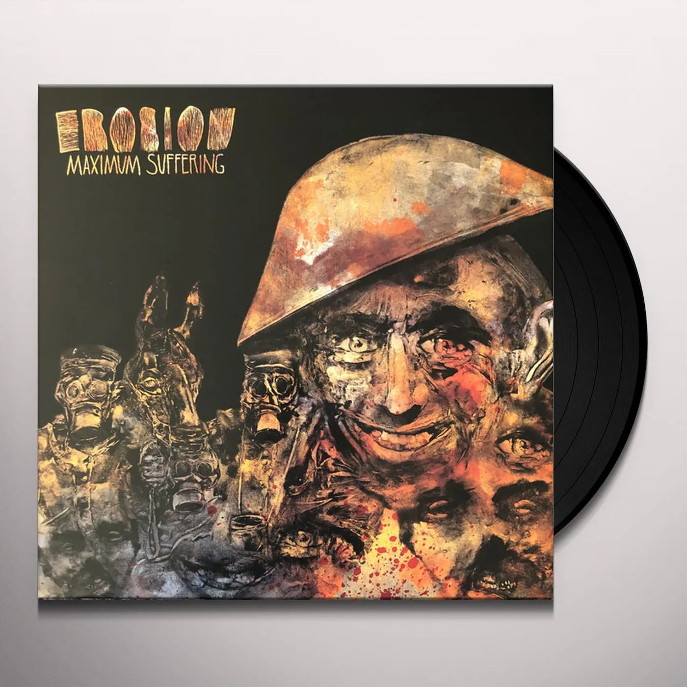 Erosion  MAXIMUM SUFFERING Vinyl Record