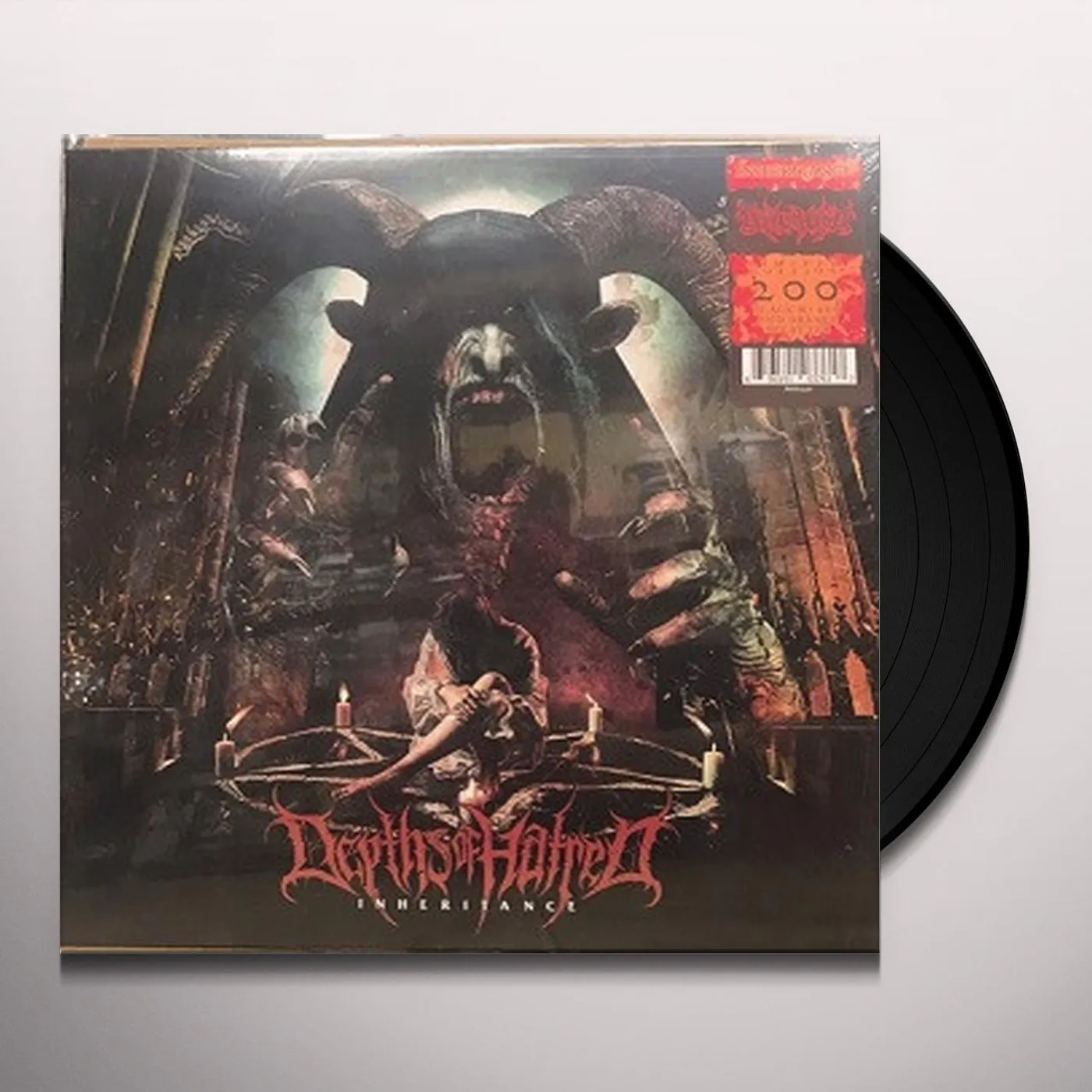 Depths of Hatred Inheritance Vinyl Record