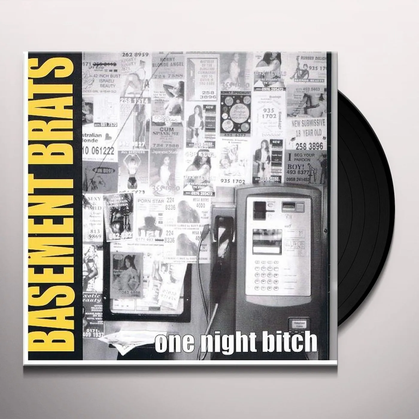 The Basement Brats One Night Bitch Vinyl Record