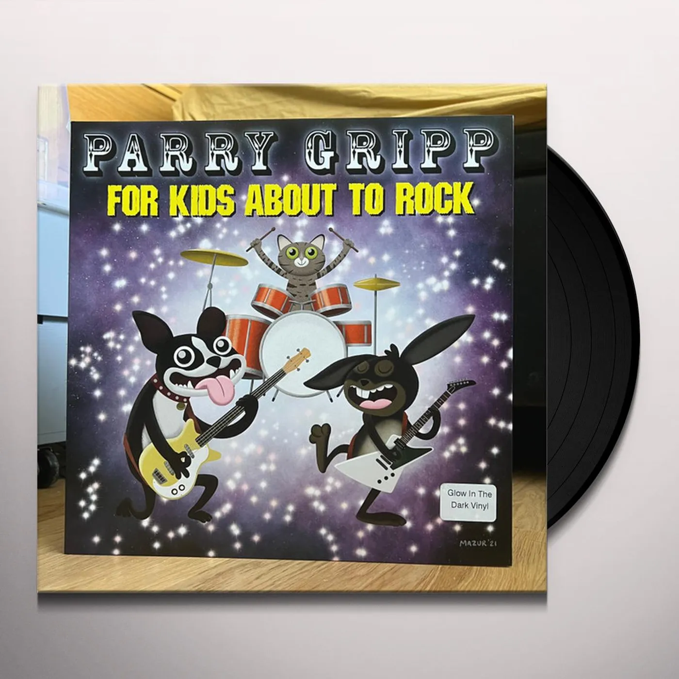 Parry Gripp For Kids About To Rock Vinyl Record