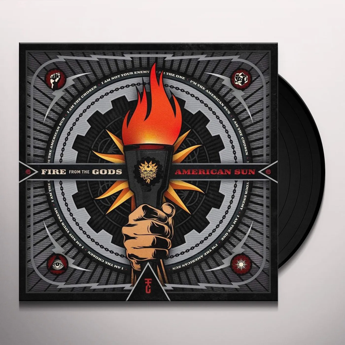 Fire From The Gods American Sun Vinyl Record