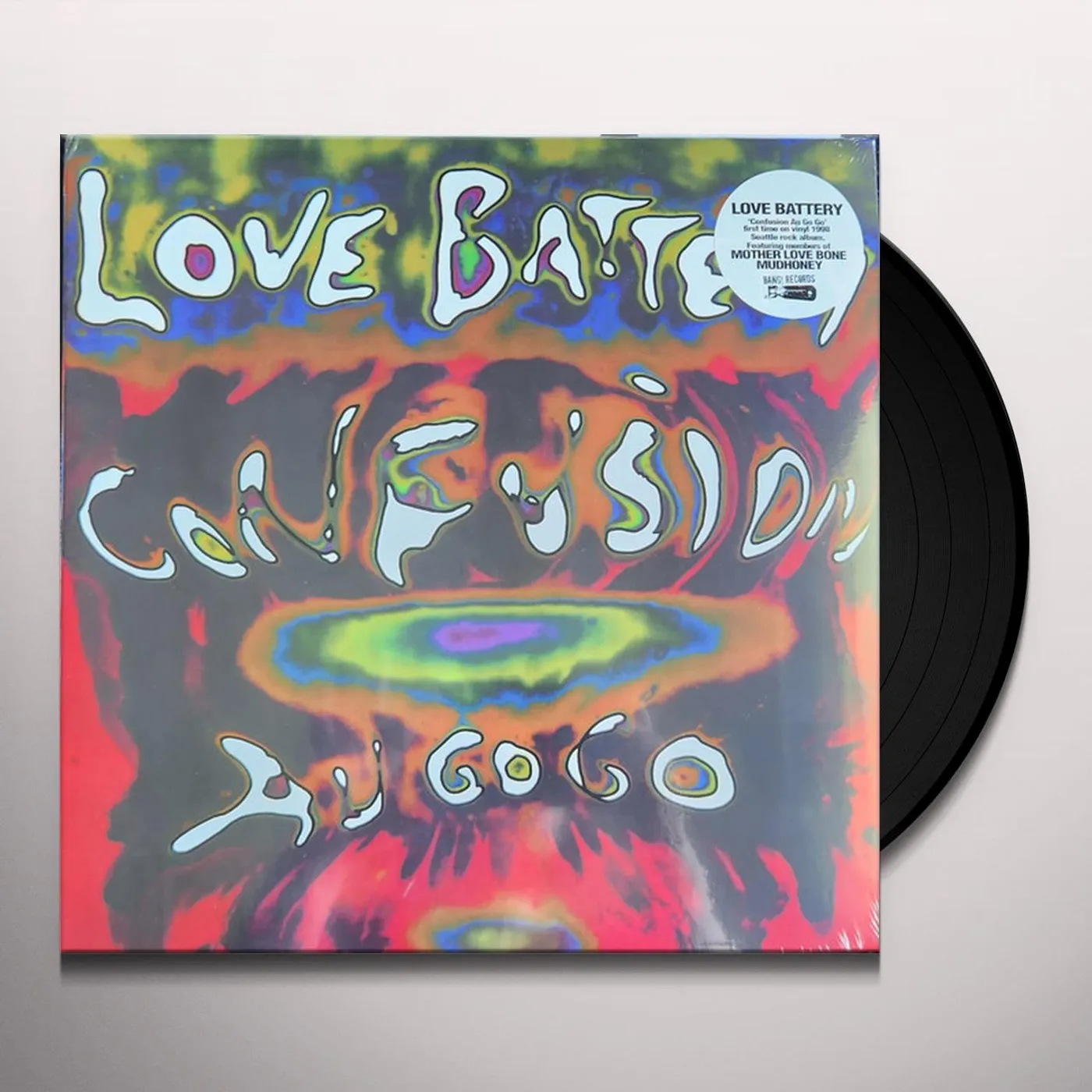 Love Battery CONFUSION AU GO GO Vinyl Record