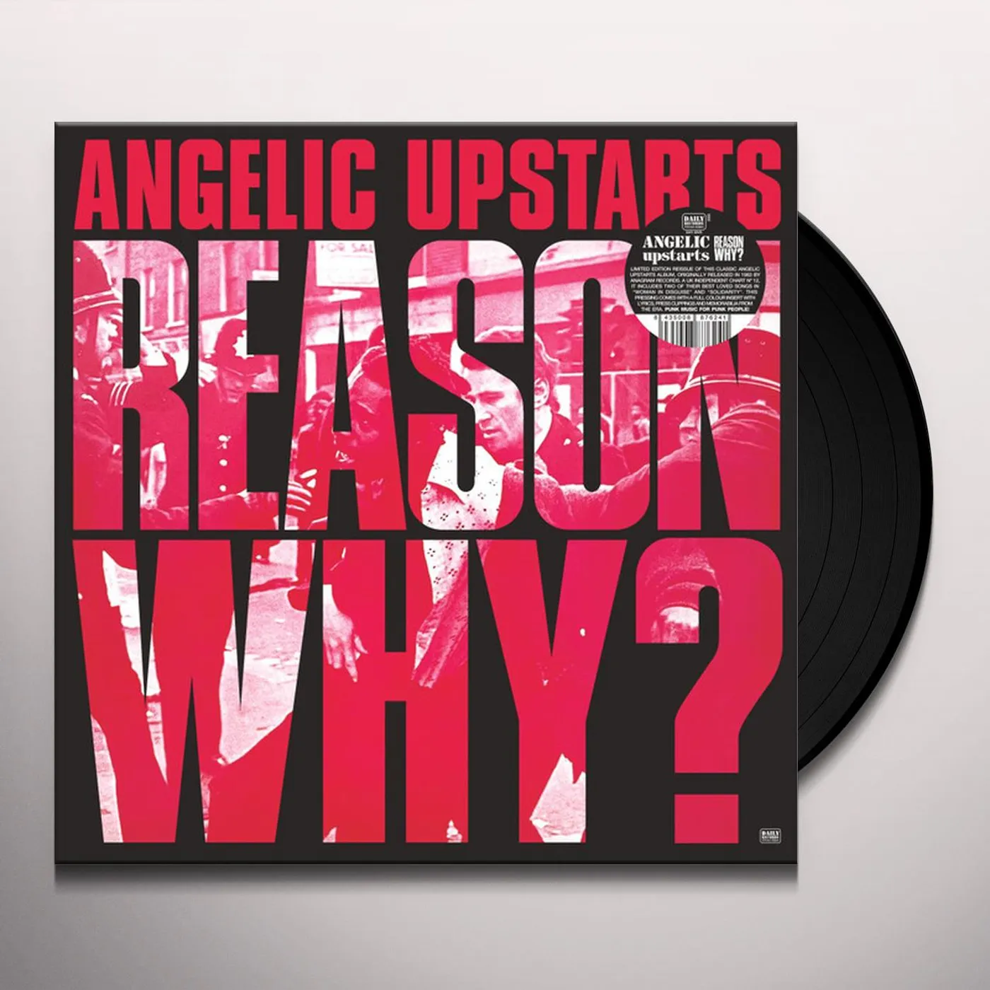Angelic Upstarts REASON WHY Vinyl Record