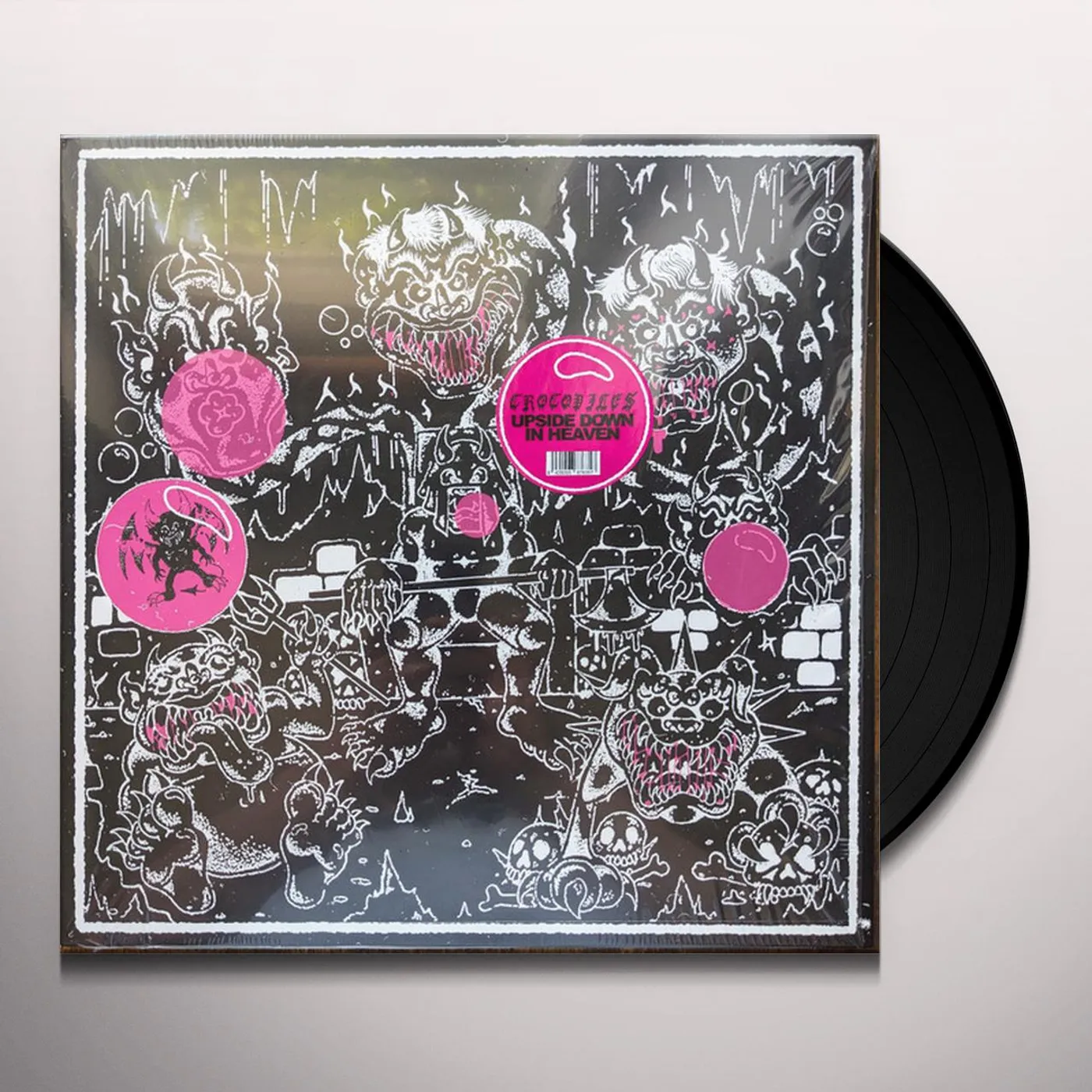 Crocodiles UPSIDE DOWN IN HEAVEN Vinyl Record
