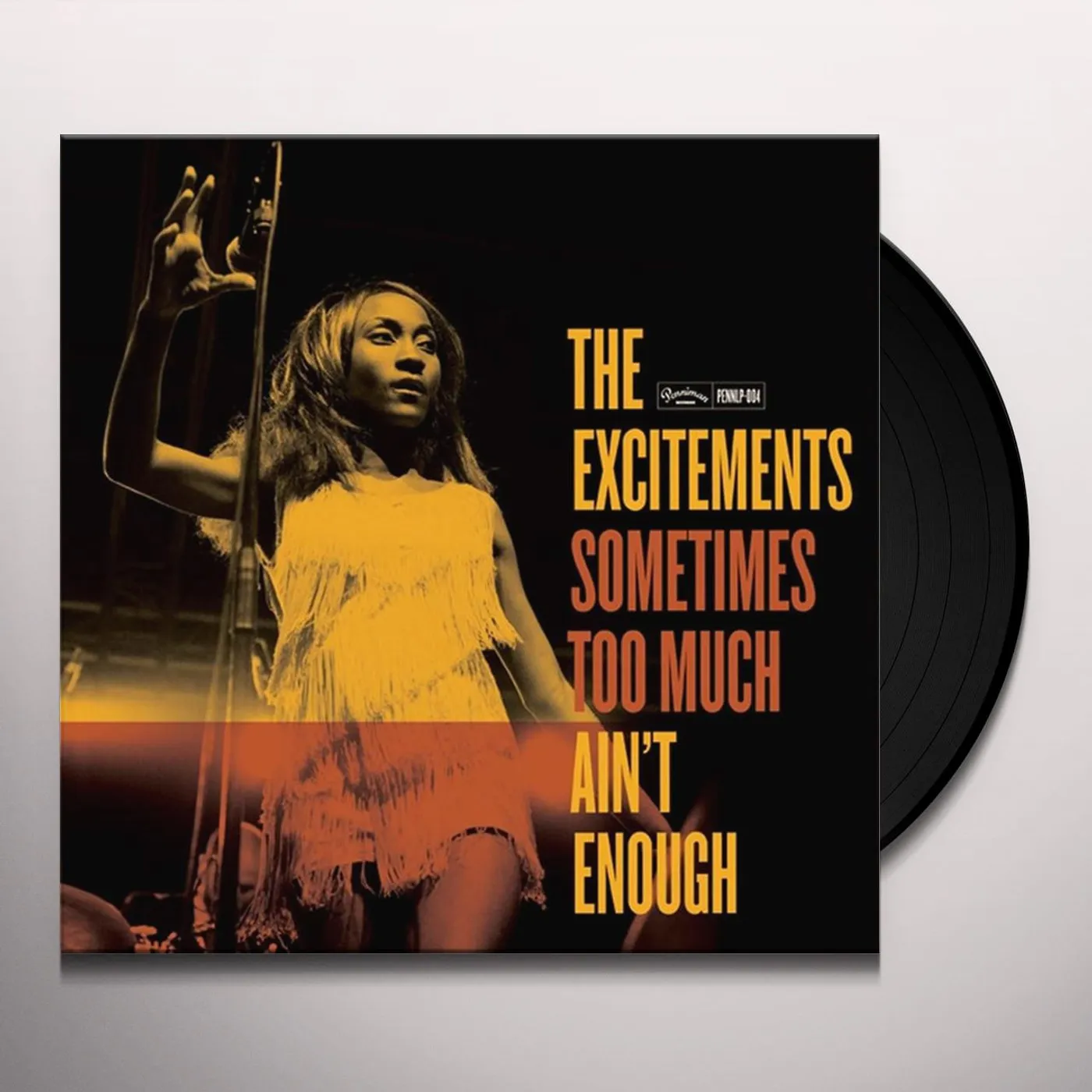 The Excitements SOMETIMES TOO MUCH AINT ENOUGH Vinyl Record