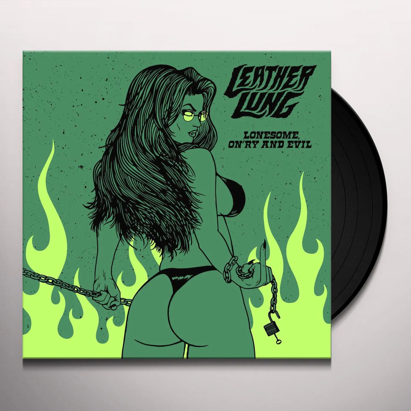Leather Lung LONESOME ON'RY & EVIL Vinyl Record