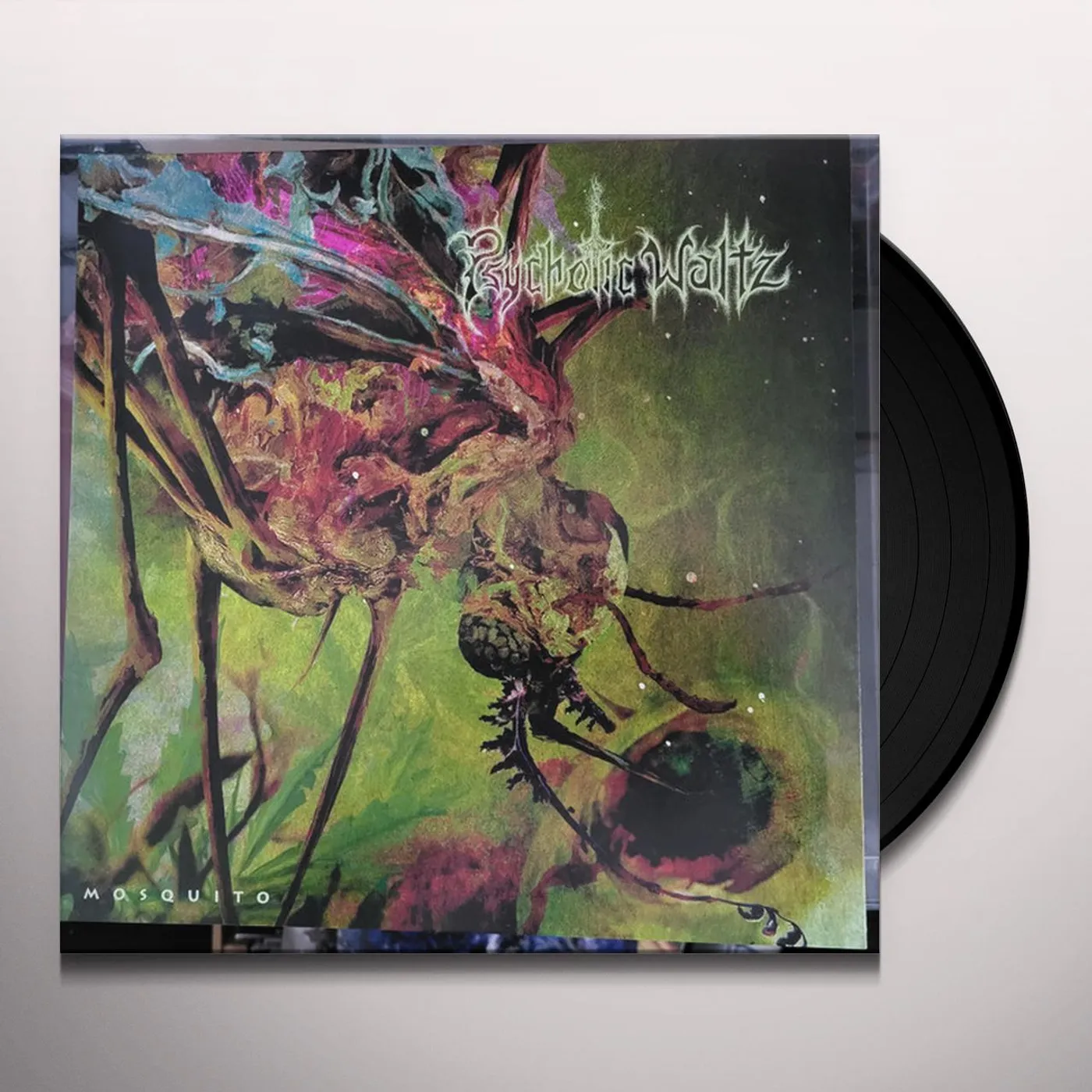 Psychotic Waltz MOSQUITO (DARK GREEN VINYL/REISSUE/GATEFOLD) Vinyl Record