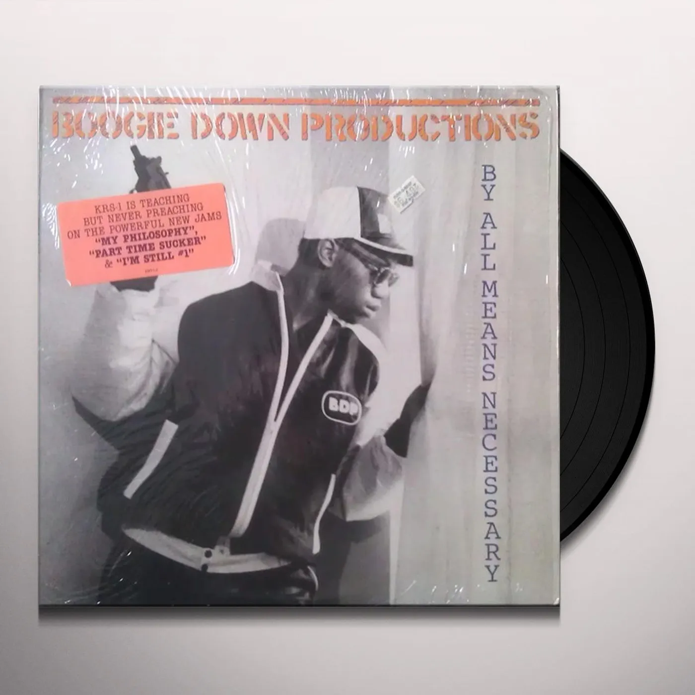 Boogie Down Productions BY ALL MEANS NECESSARY Vinyl Record