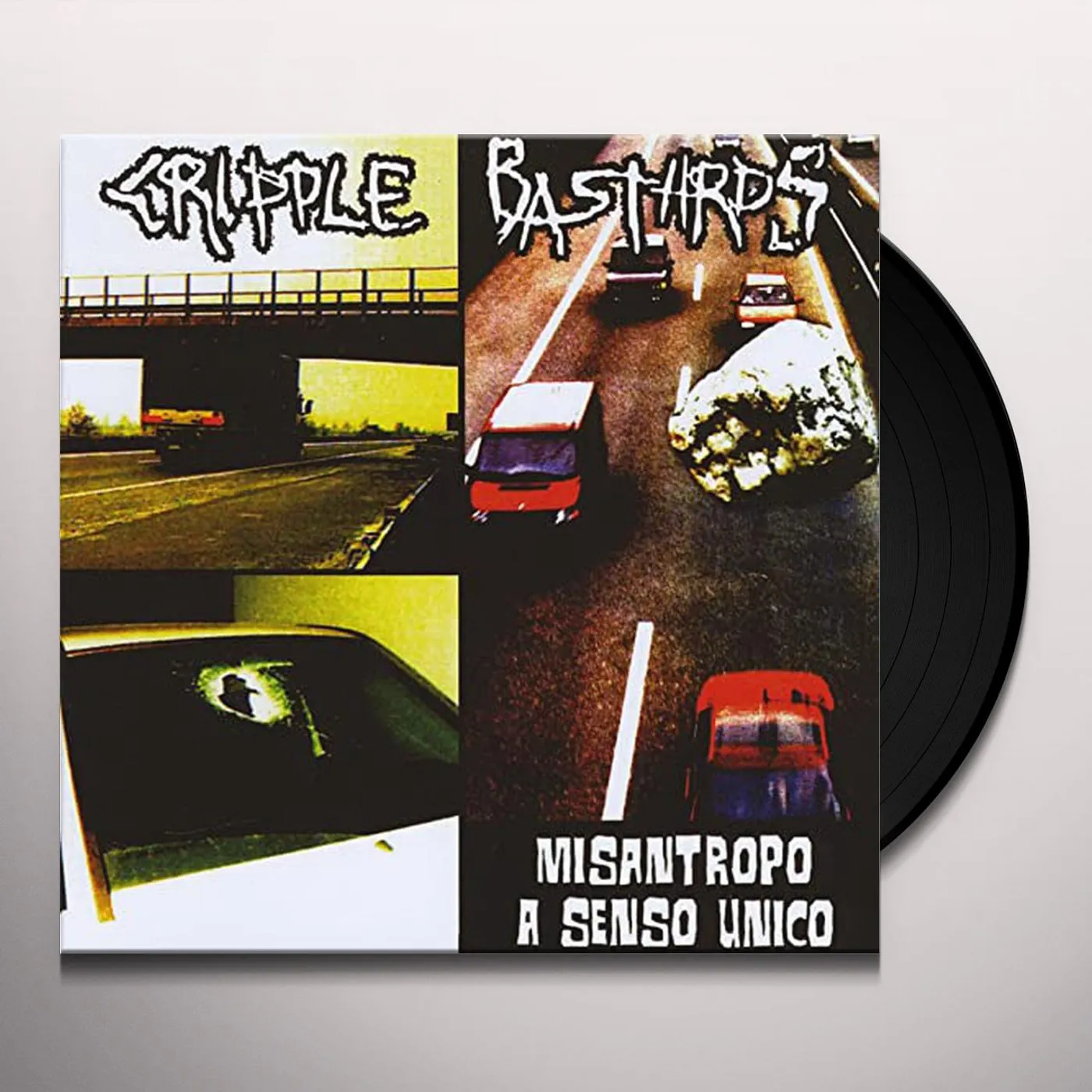 Cripple Bastards MISANTROPO A SENSO UNICO: 20TH ANNIVERSARY DIE Vinyl Record
