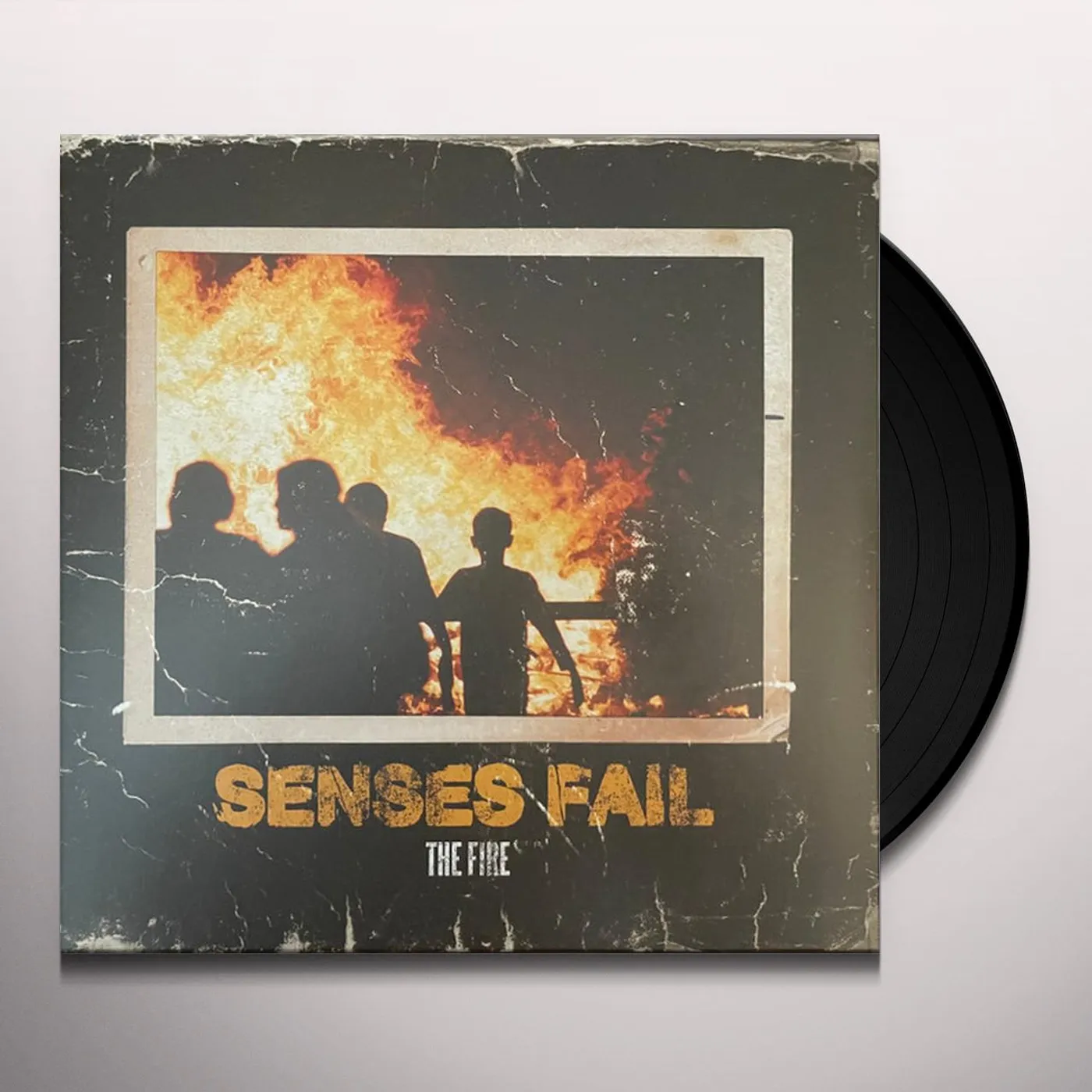 Senses Fail FIRE (TRANSPARENT ORANGE & GREEN VINYL/LIMITED EDITION) Vinyl Record