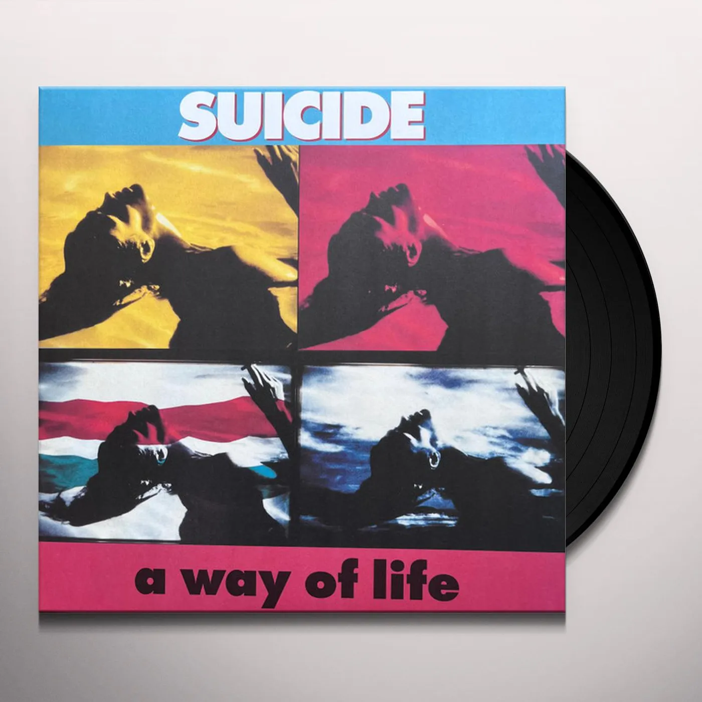 Suicide WAY OF LIFE (35TH ANNIVERSARY EDITION/2023/REMASTER/TRANSPARENT BLUE VINYL) Vinyl Record