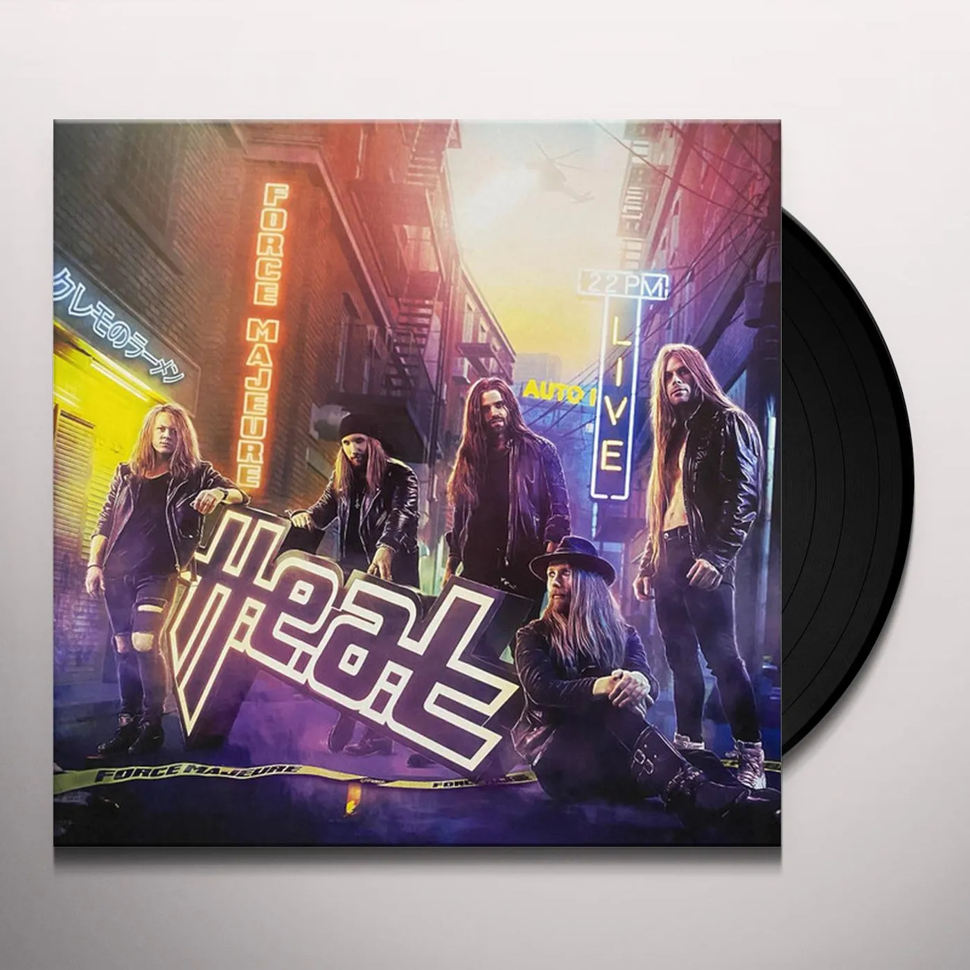 H.E.A.T Force Majeure Vinyl Record