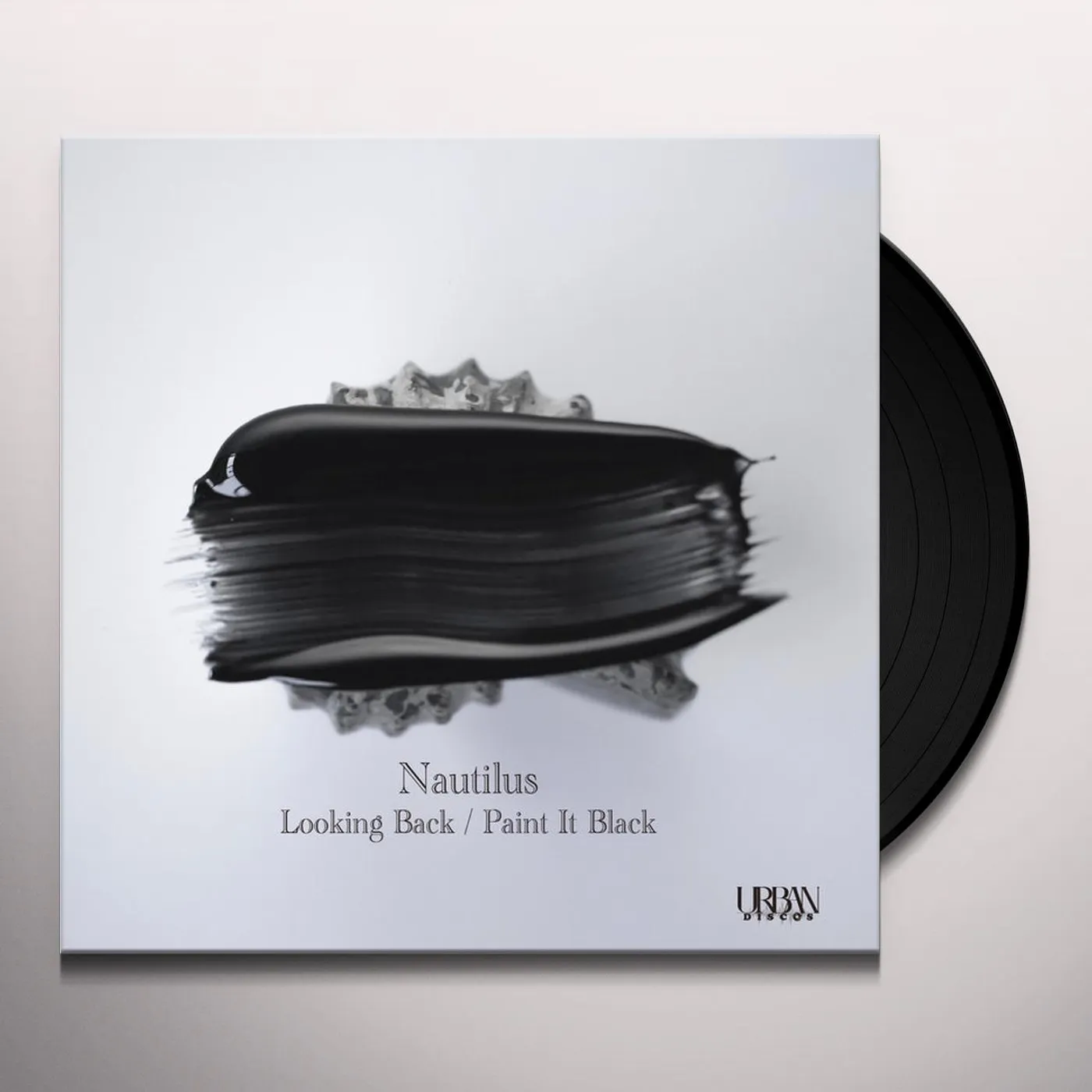 Nautilus LOOKING BACK / PAINT IT BLACK (ROLLING STONES COVE Vinyl Record