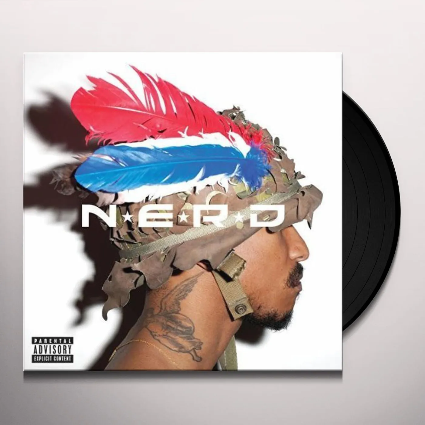 N.E.R.D NOTHING (TRANSLUCENT RED VINYL/2LP) Vinyl Record