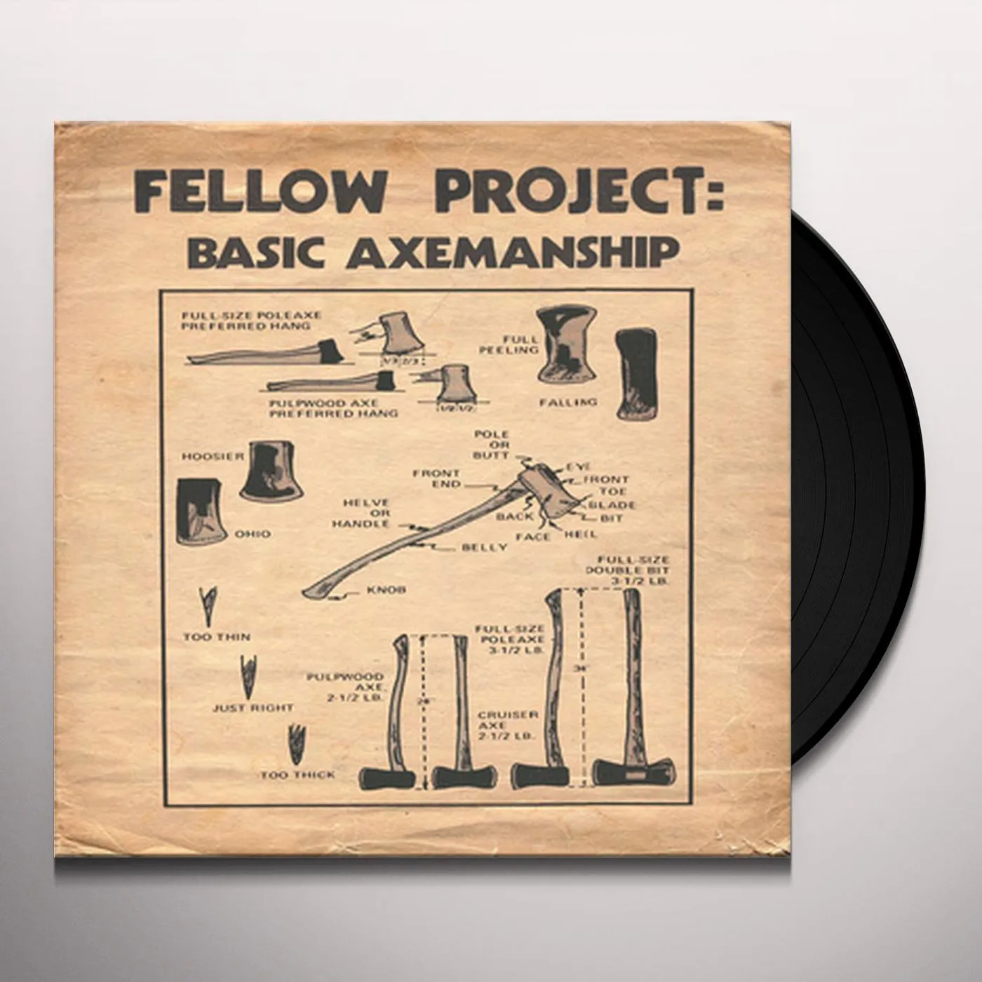 Fellow Project Basic Axemanship Vinyl Record