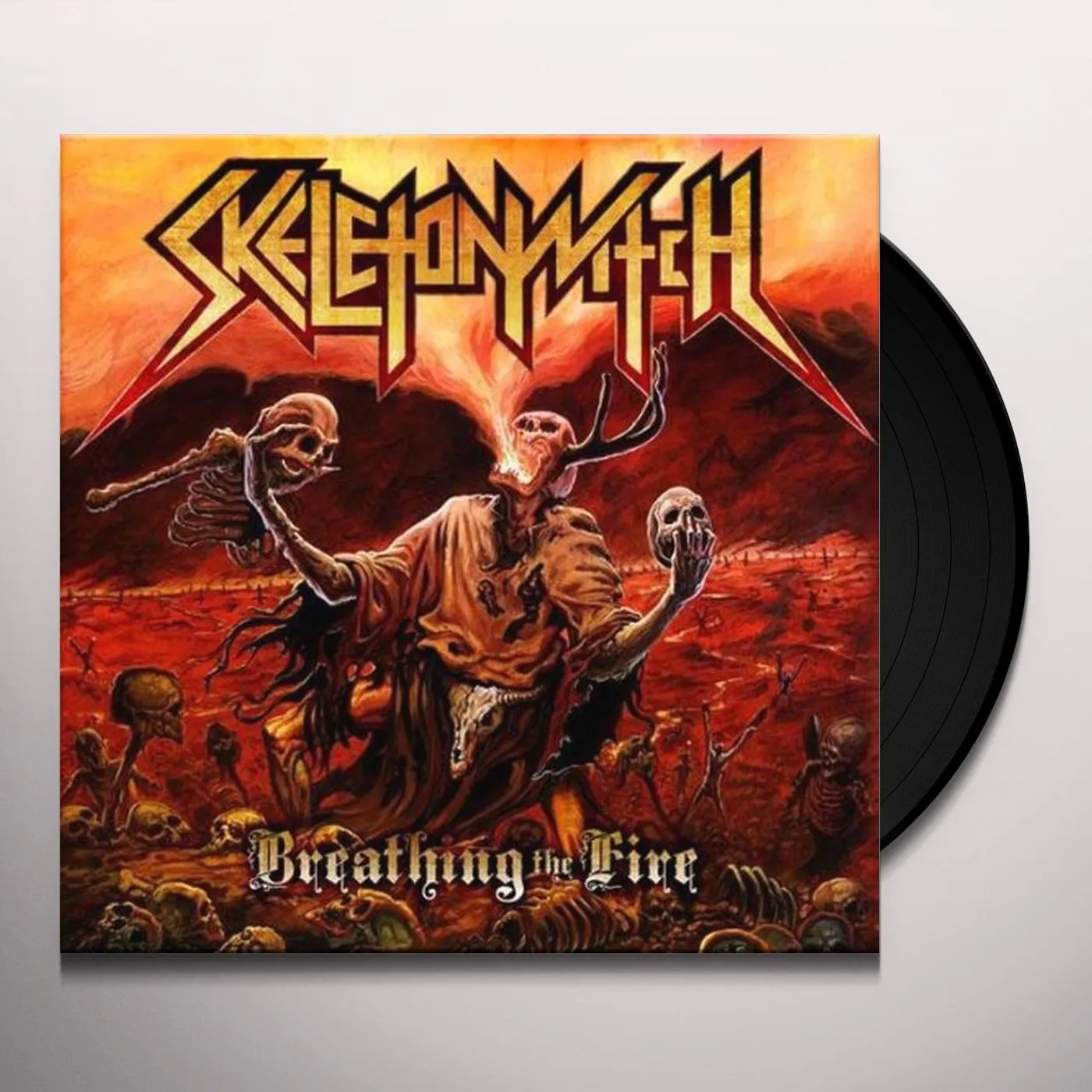 Skeletonwitch Breathing the Fire Vinyl Record