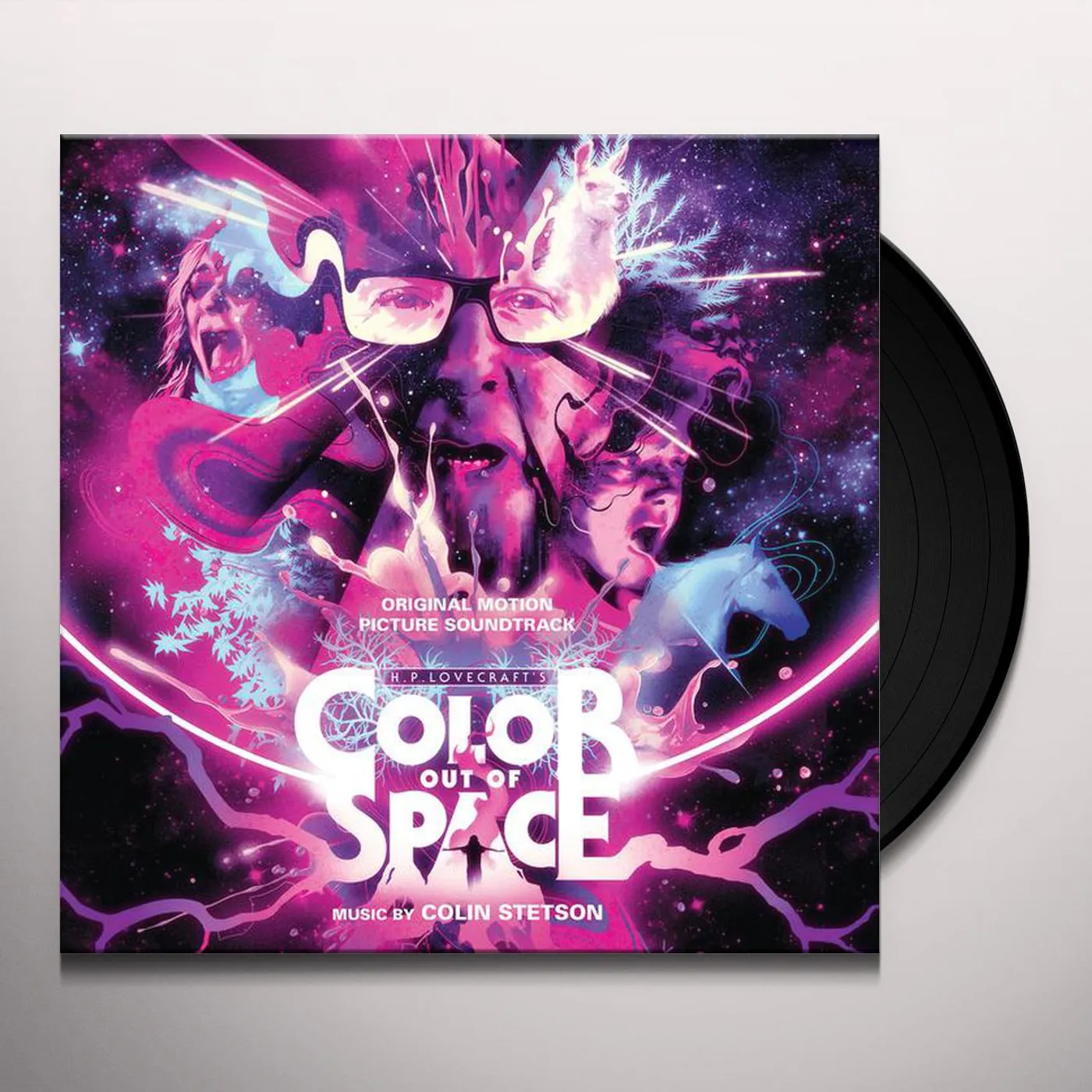 Colin Stetson COLOR OUT OF SPACE Original Soundtrack (180G/COSMIC MAGENTA SWIRLED VINYL) Vinyl Record