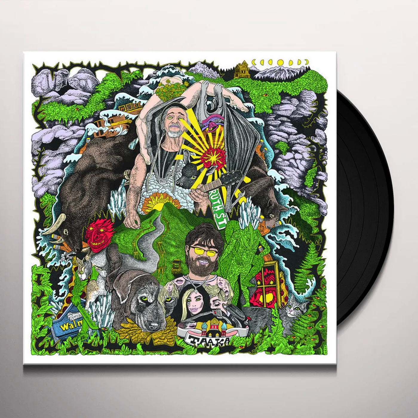 Frank and the Hurricanes Love Ya Love Ya Vinyl Record