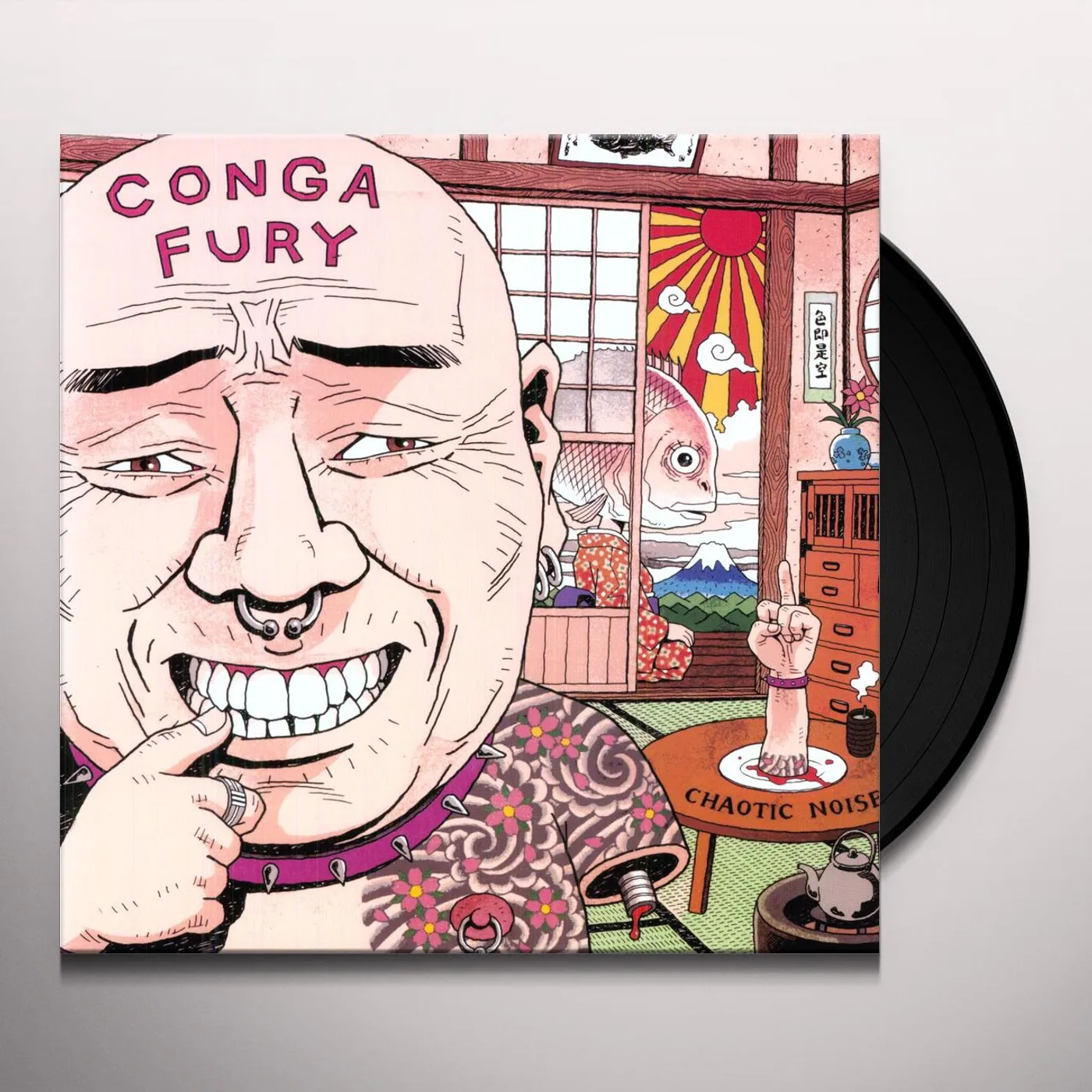 Conga Fury Chaotic Noise Vinyl Record