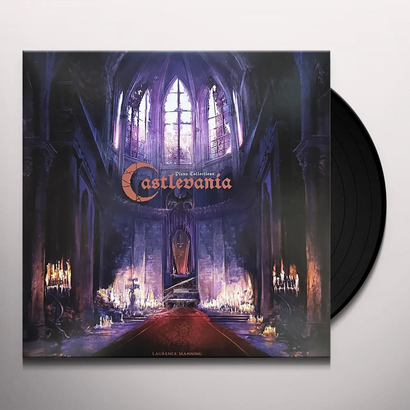 Laurence Manning PIANO COLLECTIONS: CASTLEVANIA (2LP/180G/RED VINYL) Vinyl Record