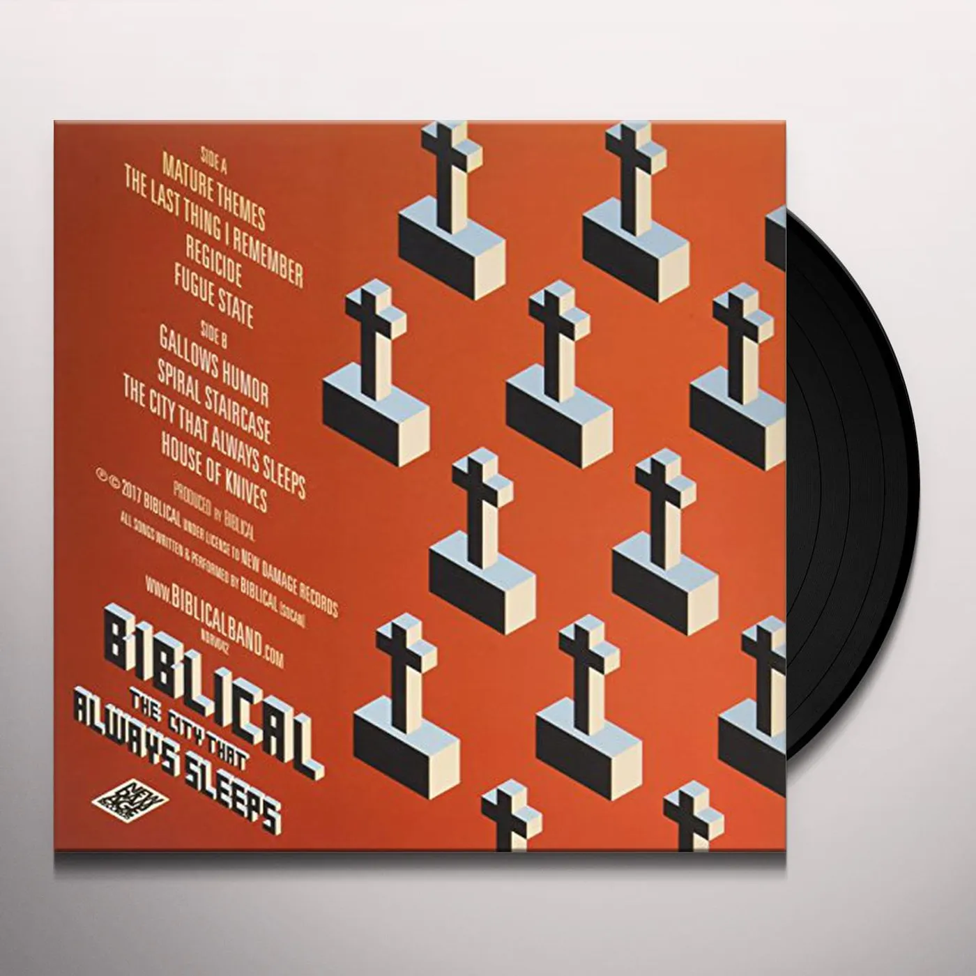 Biblical CITY THAT ALWAYS SLEEPS Vinyl Record