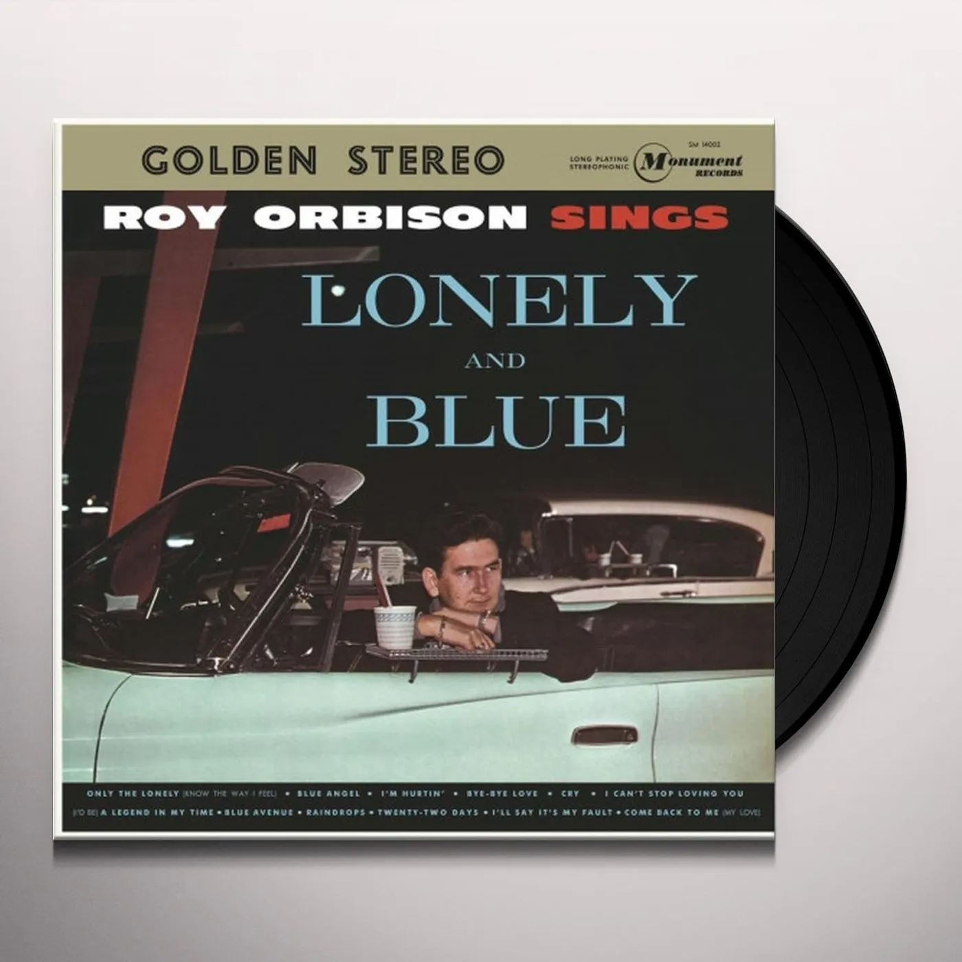 Roy Orbison Sings Lonely & Blue Vinyl Record