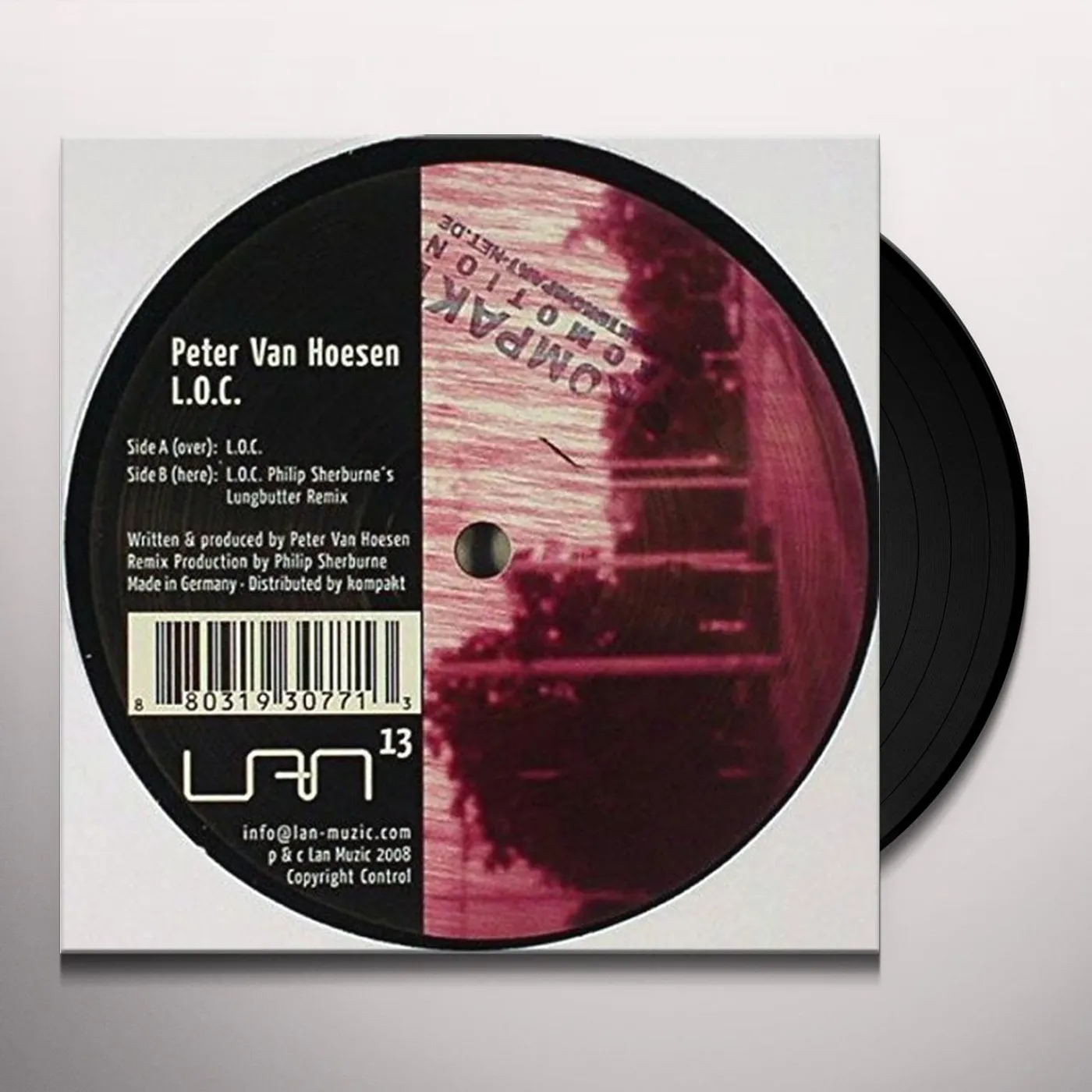 Peter Van Hoesen L.O.C. Vinyl Record