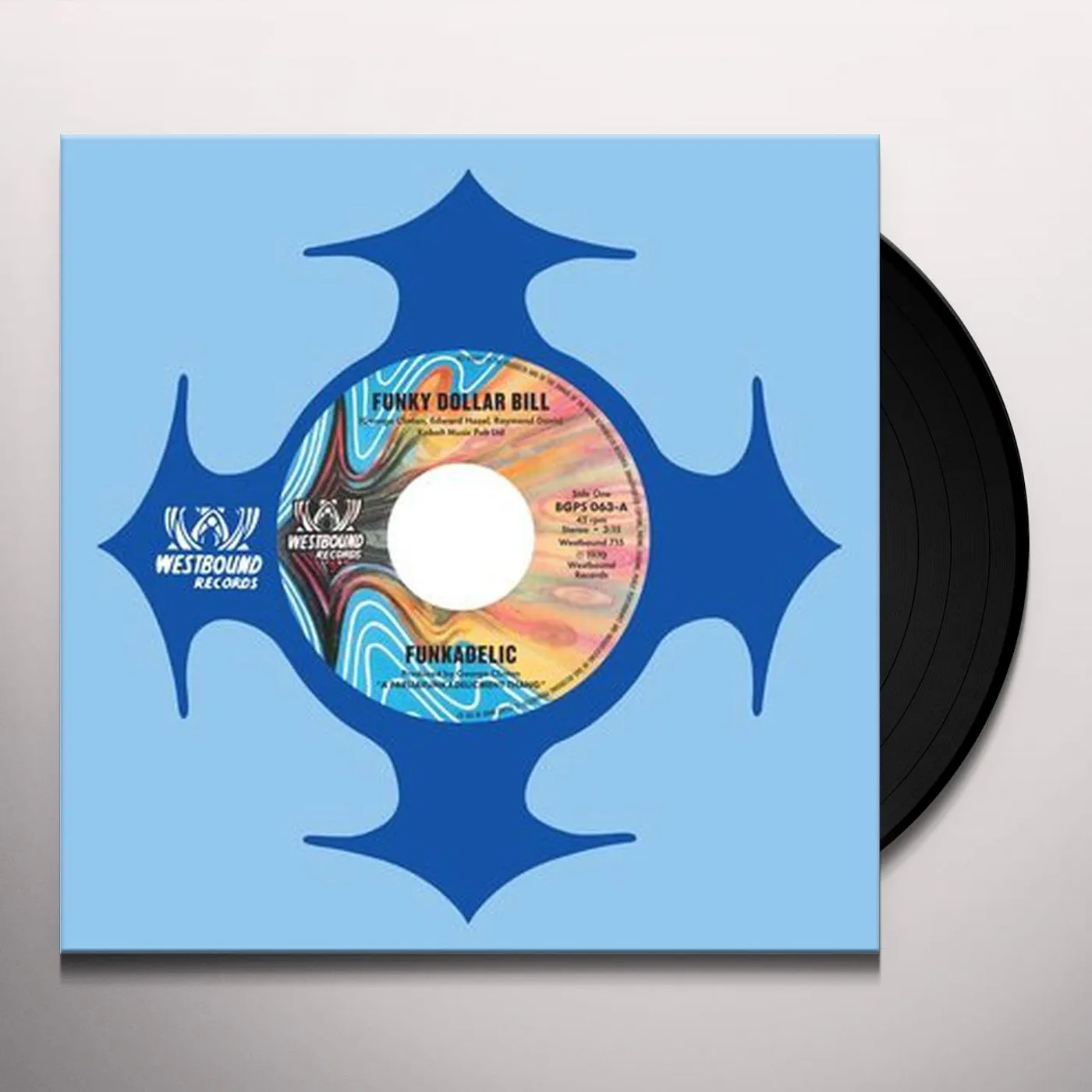 Funkadelic FUNKY DOLLAR BILL / INSTRUUMENTAL VERSION Vinyl Record