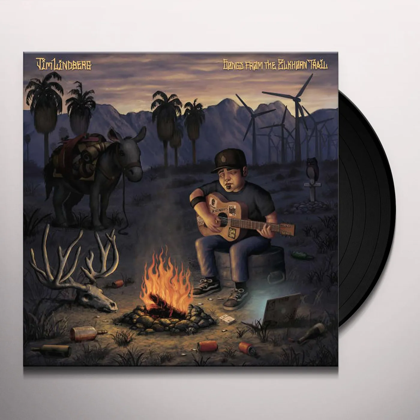 Jim Lindberg Songs from the Elkhorn Trail Vinyl Record