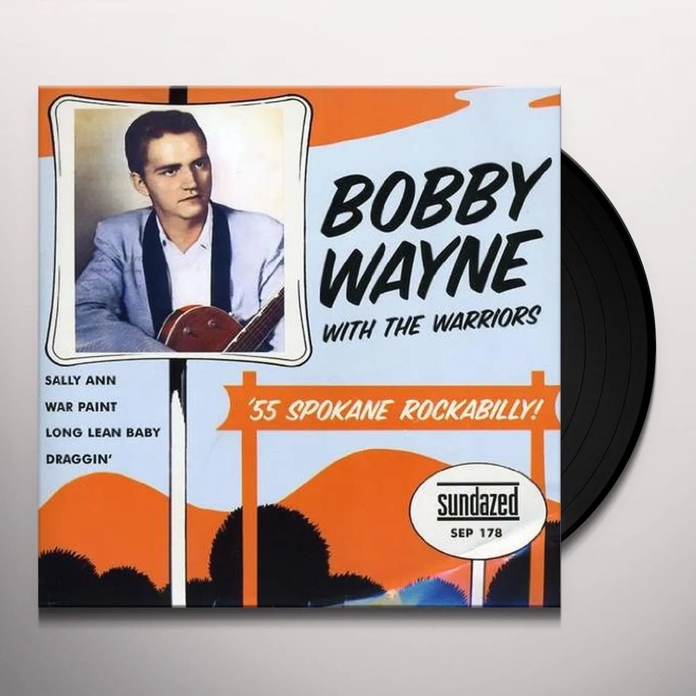 Bobby With His Warriors Wayne SALLY ANN Vinyl Record