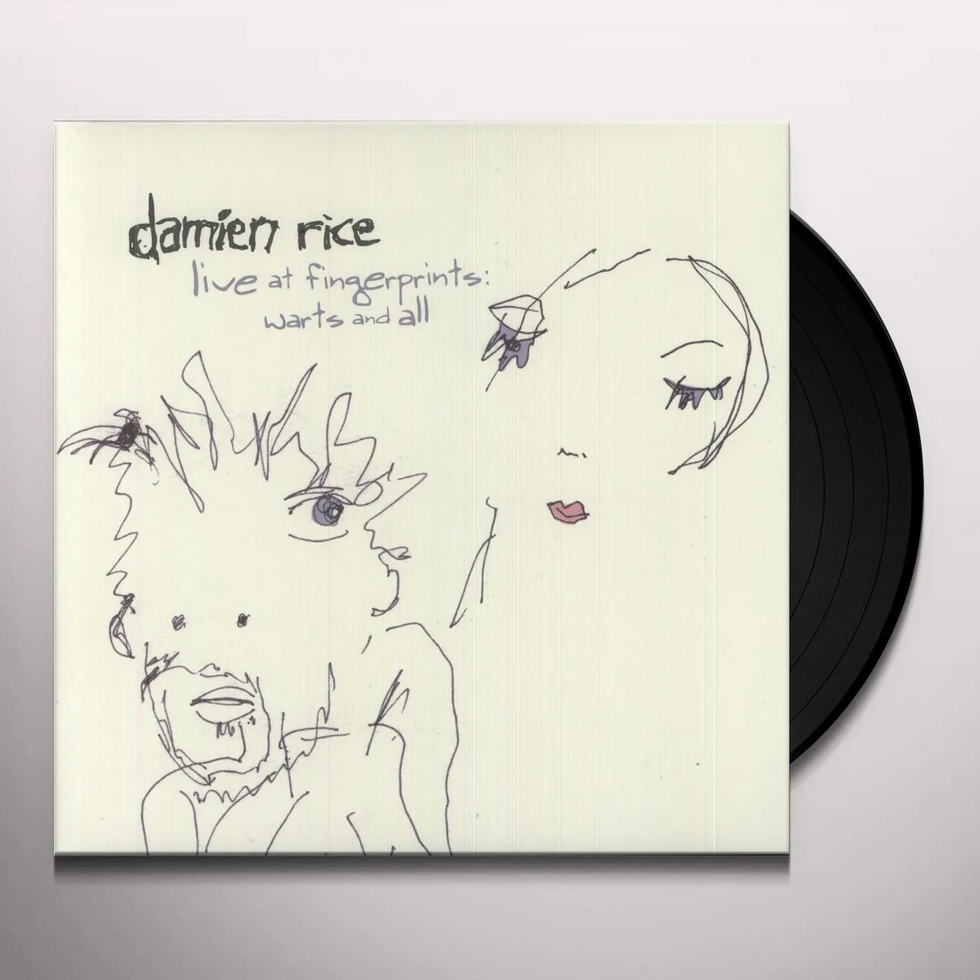 Damien Rice Live At Fingerprints: Warts And All Vinyl Record