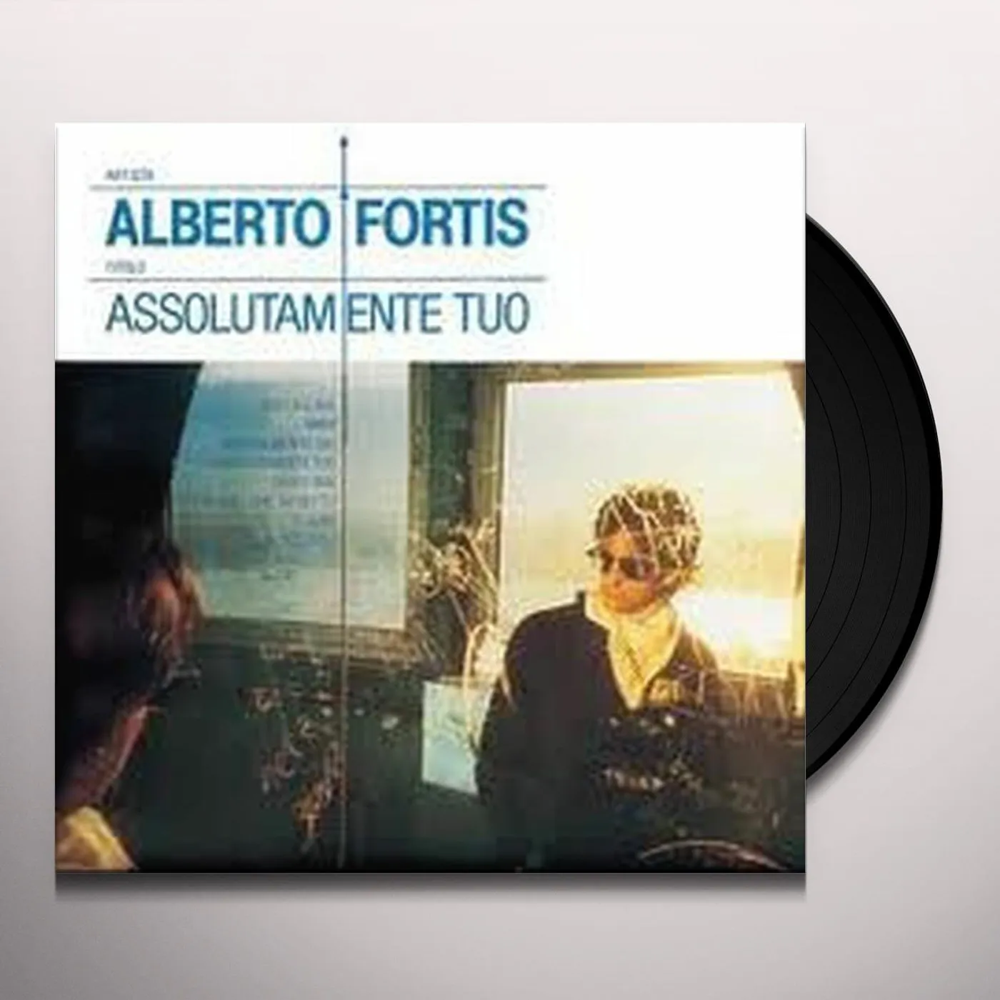 Alberto Fortis ASSOLUTAMENTE TUO Vinyl Record