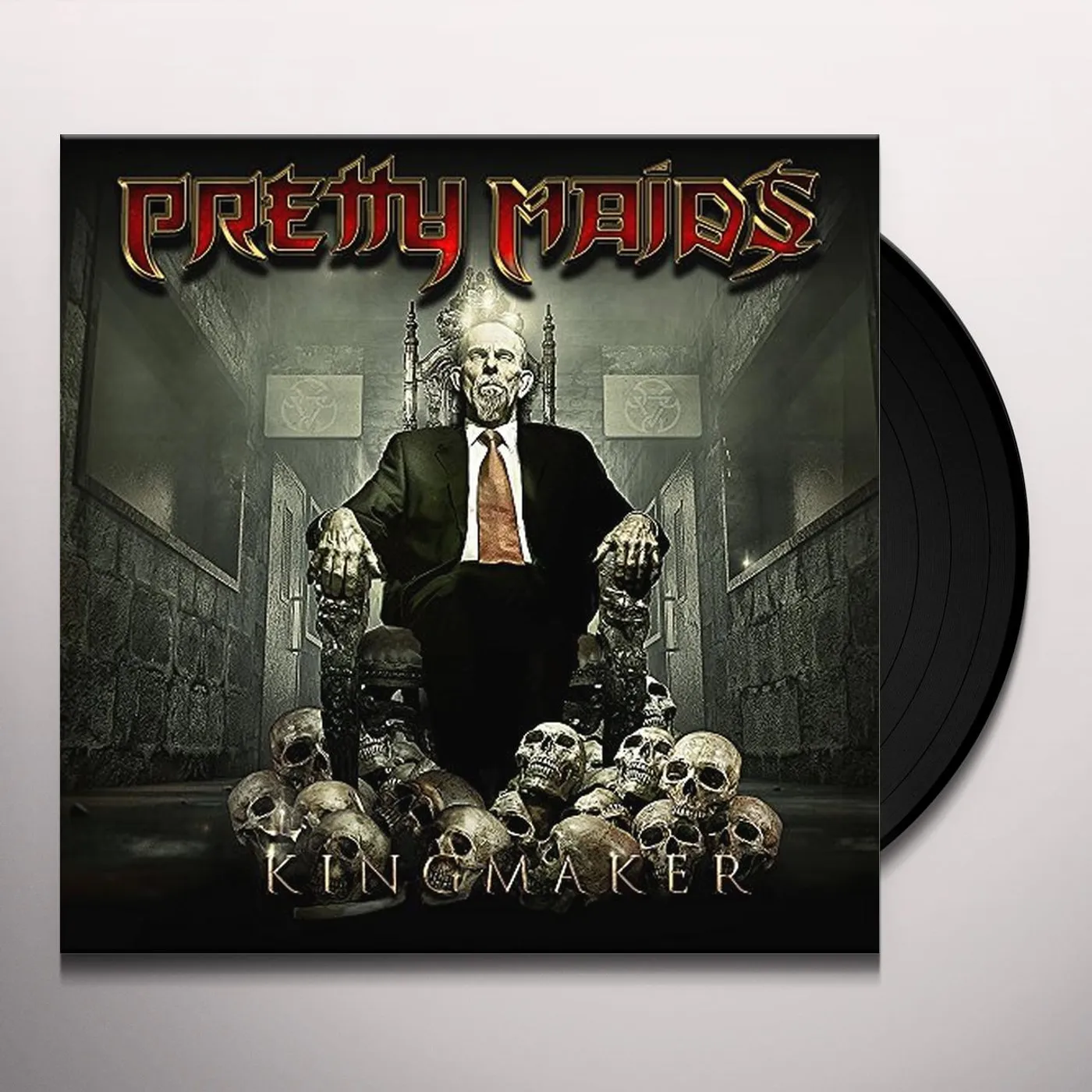 Pretty Maids KINGMAKER: BLACK VINYL Vinyl Record